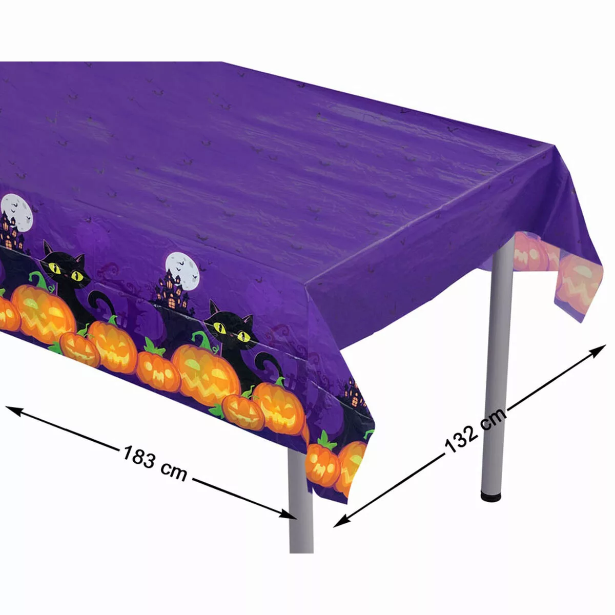 Tischdecke 183 X 132 Cm Halloween günstig online kaufen