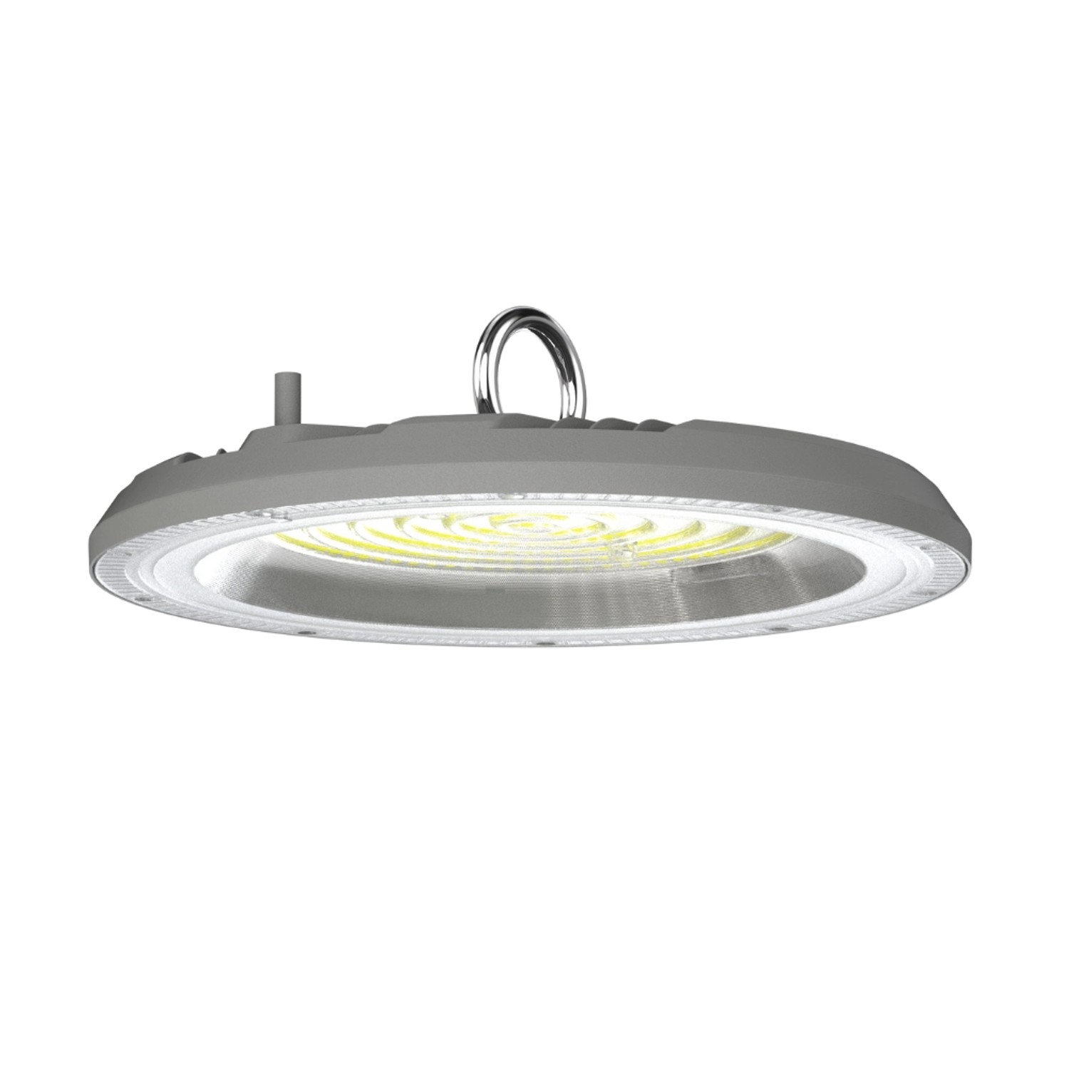 LUXULA LED HighBay UFO Hallenstrahler Grau 150W 15000lm CCT 3000-6500K Warm günstig online kaufen