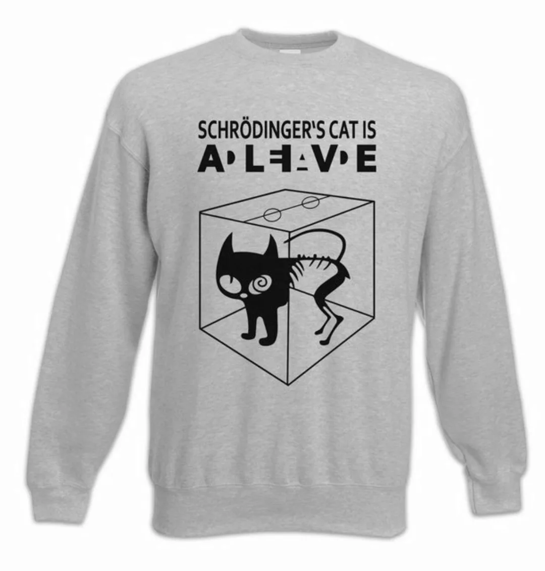 Urban Backwoods Sweatshirt Schrödinger's Cat Is Alive Dead I Sweatshirt The günstig online kaufen