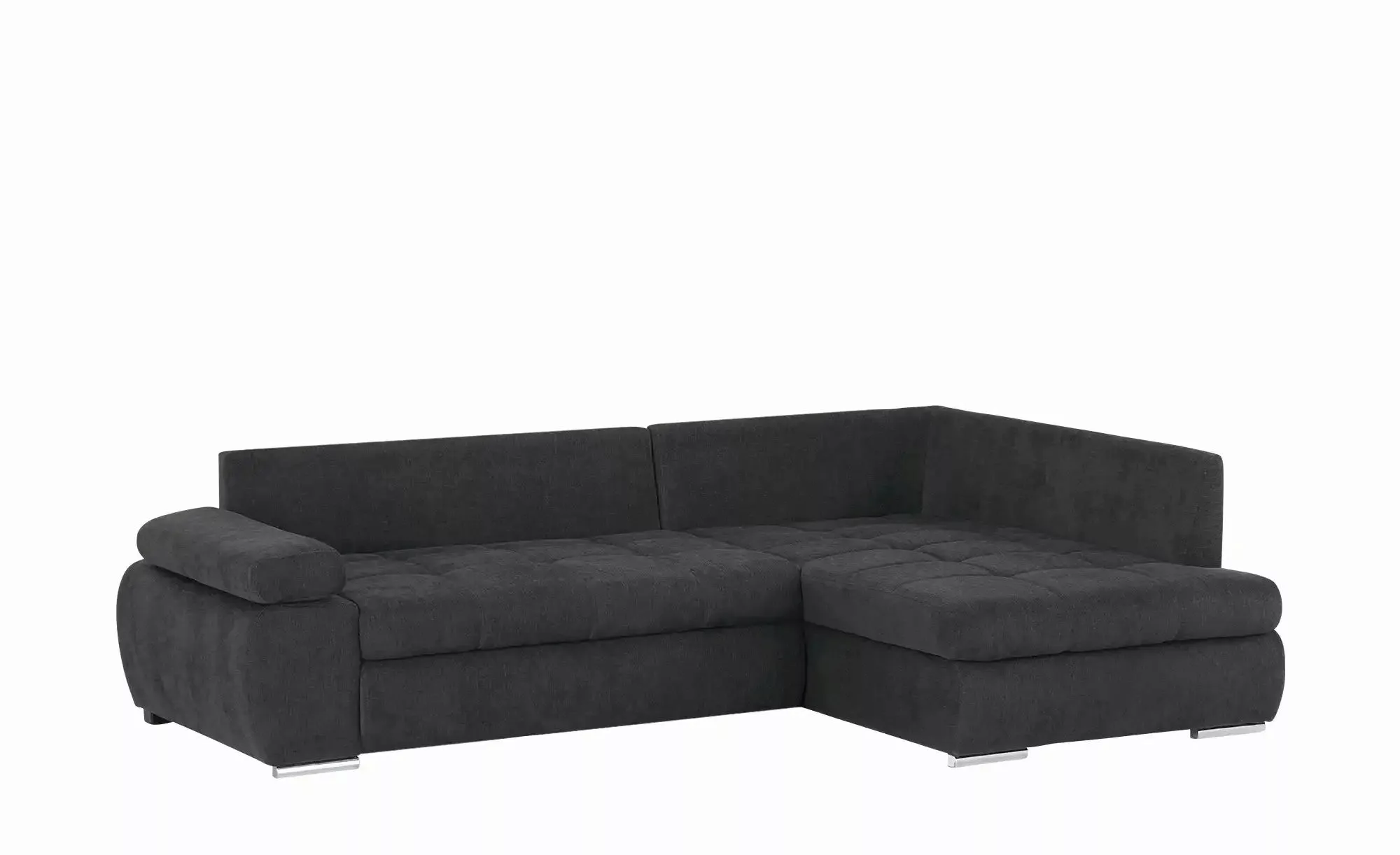 switch Ecksofa aus Flachgewebe Sky ¦ schwarz ¦ Maße (cm): B: 265 H: 89 T: 1 günstig online kaufen