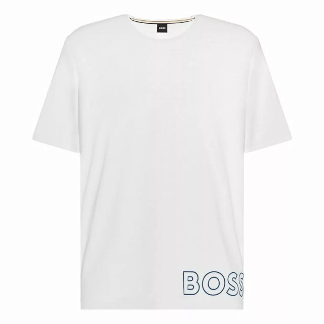 BOSS T-Shirt Identity T-Shirt RN mit Outline-Logo günstig online kaufen