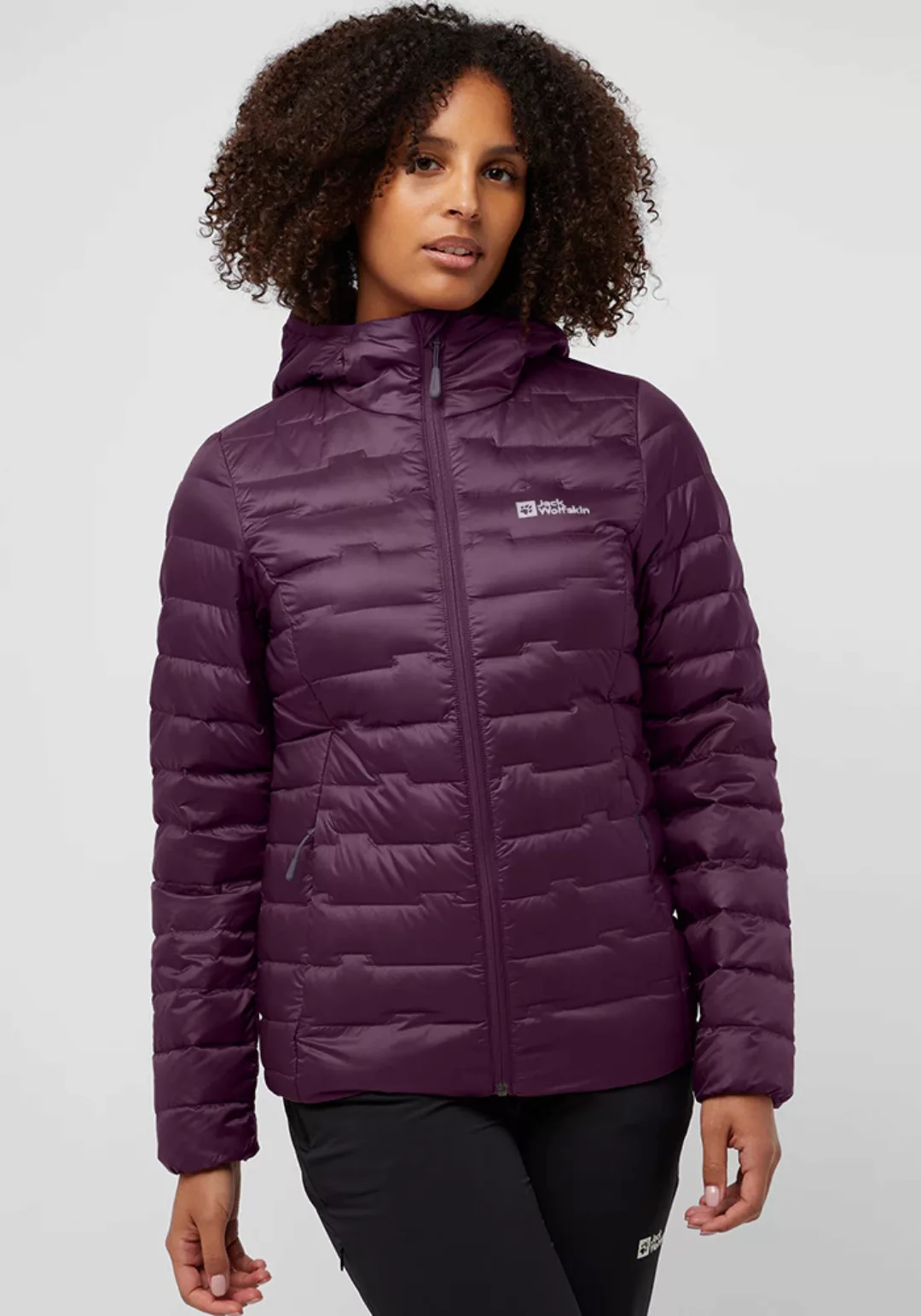 Jack Wolfskin Daunenjacke "PASSAMANI DOWN HOODY W", mit Kapuze günstig online kaufen