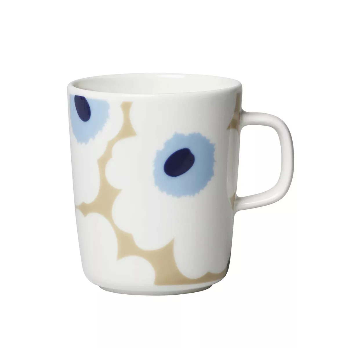 Unikko Tasse 25 cl beige-offwhite-blau günstig online kaufen