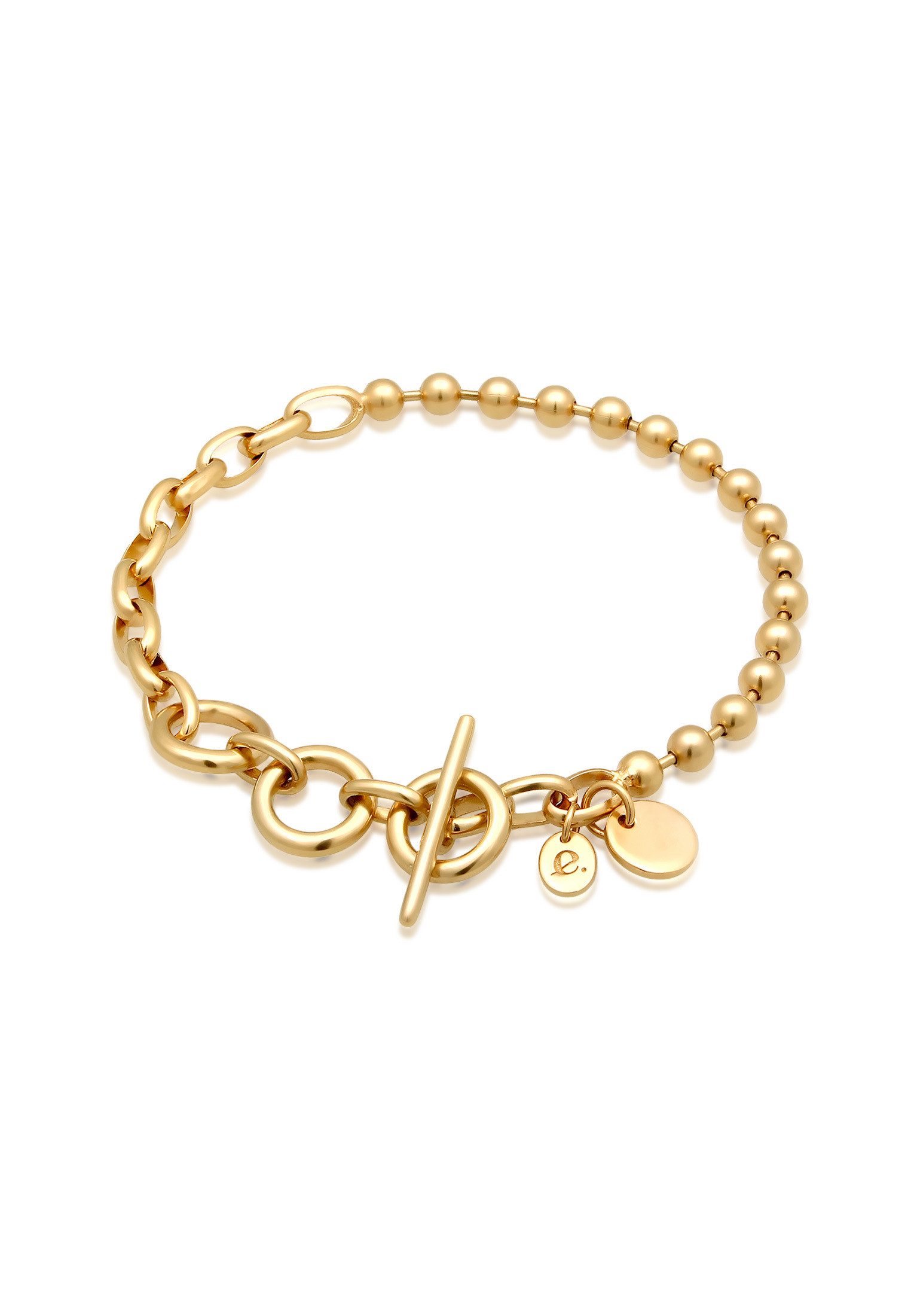 Elli Premium Armband Kugel Gliederkette Rund günstig online kaufen