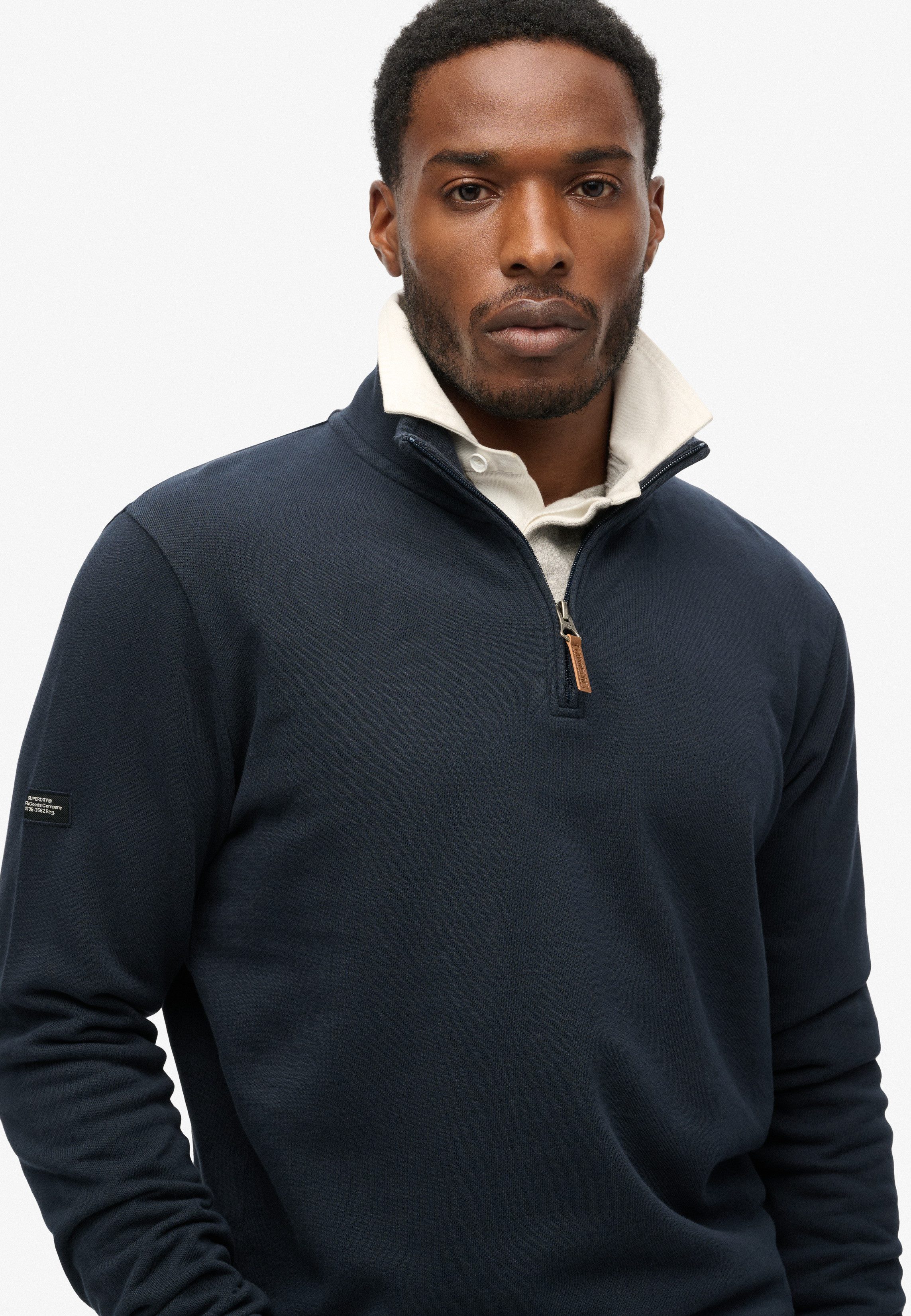 Superdry Sweatshirt CORE LOGO HENLEY mit günstig online kaufen