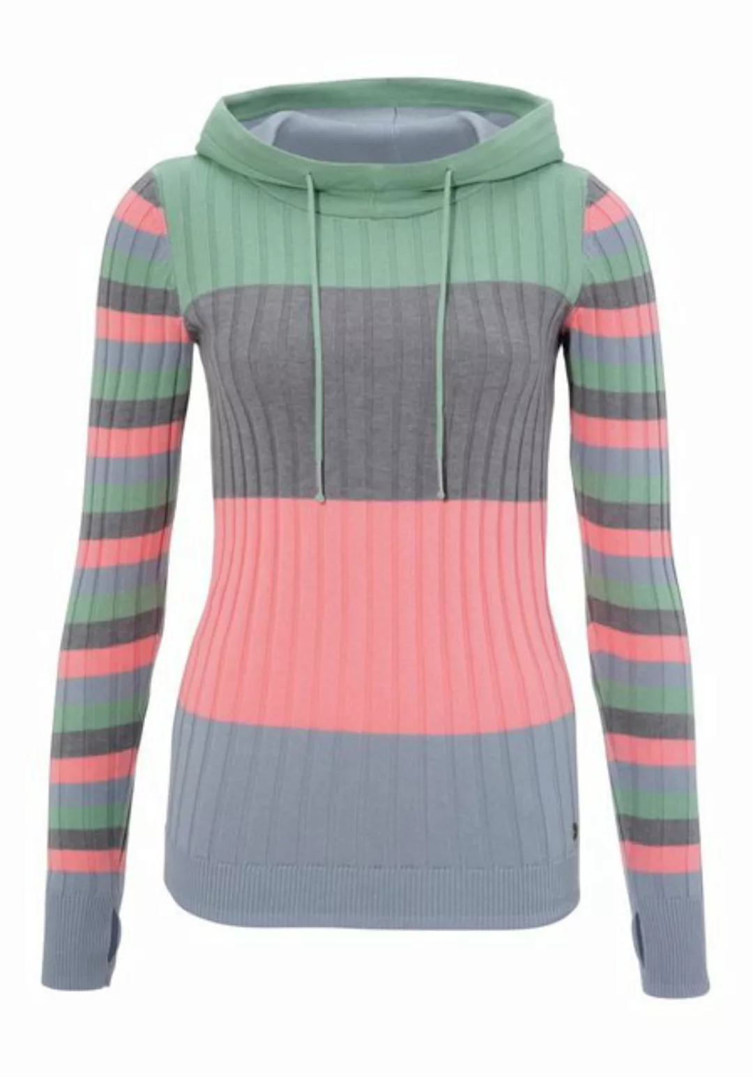 KangaROOS Kapuzenpullover mit trendigem Colorblocking in verschiedenen Stre günstig online kaufen