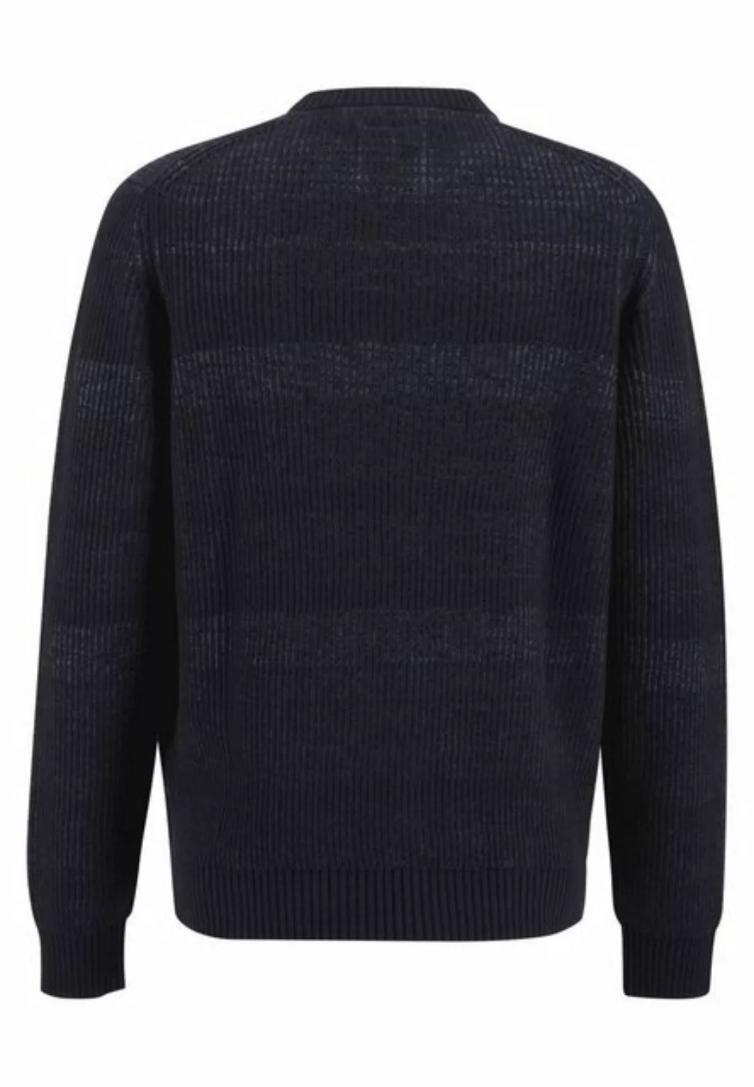 FYNCH-HATTON Strickpullover O-Neck, Rib, Muticolour günstig online kaufen