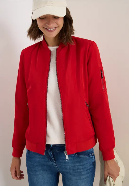 Nylon-Look Blouson günstig online kaufen