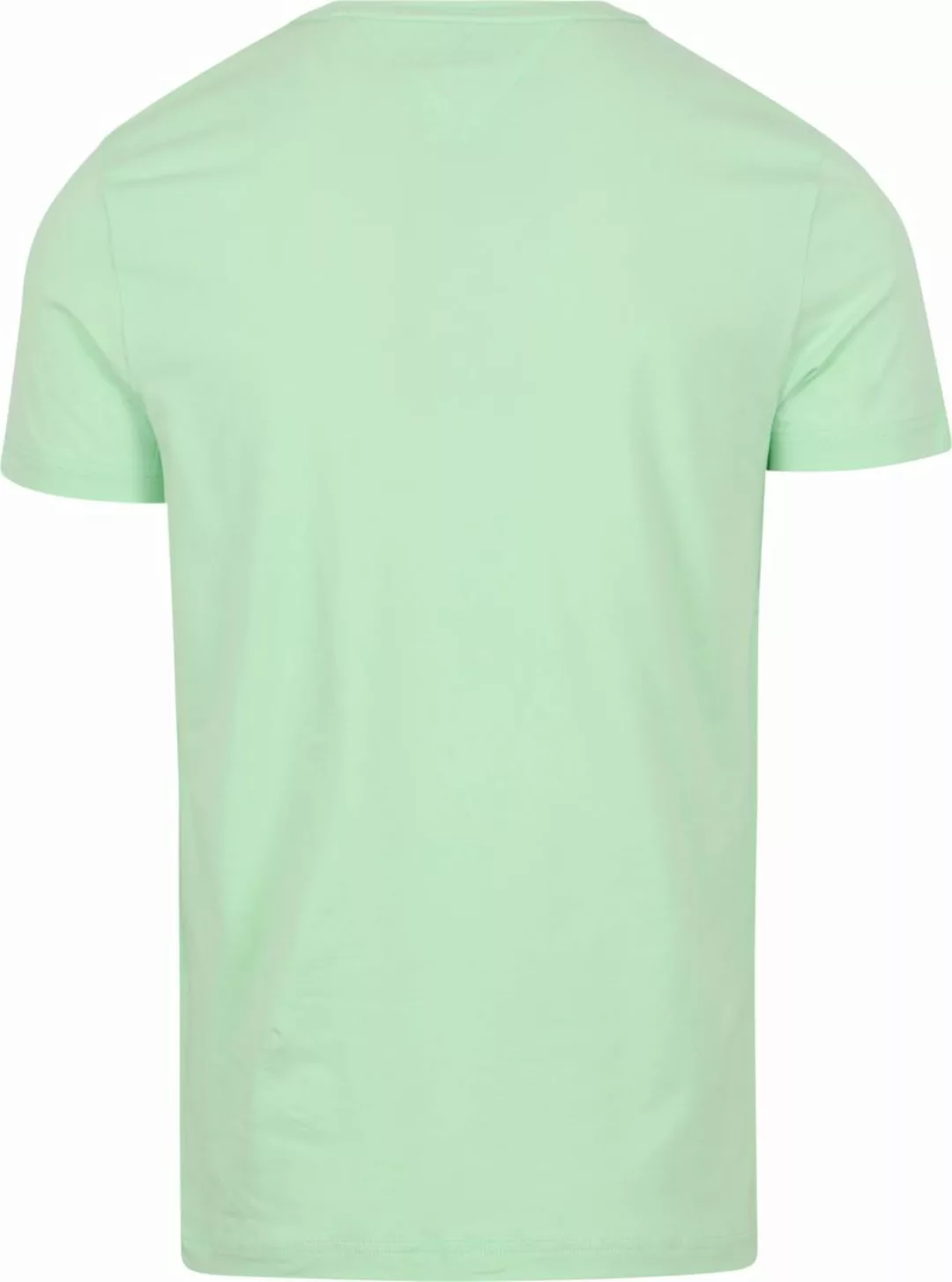Tommy Hilfiger T-Shirt mit Logo Hellgrün - Größe XXL günstig online kaufen