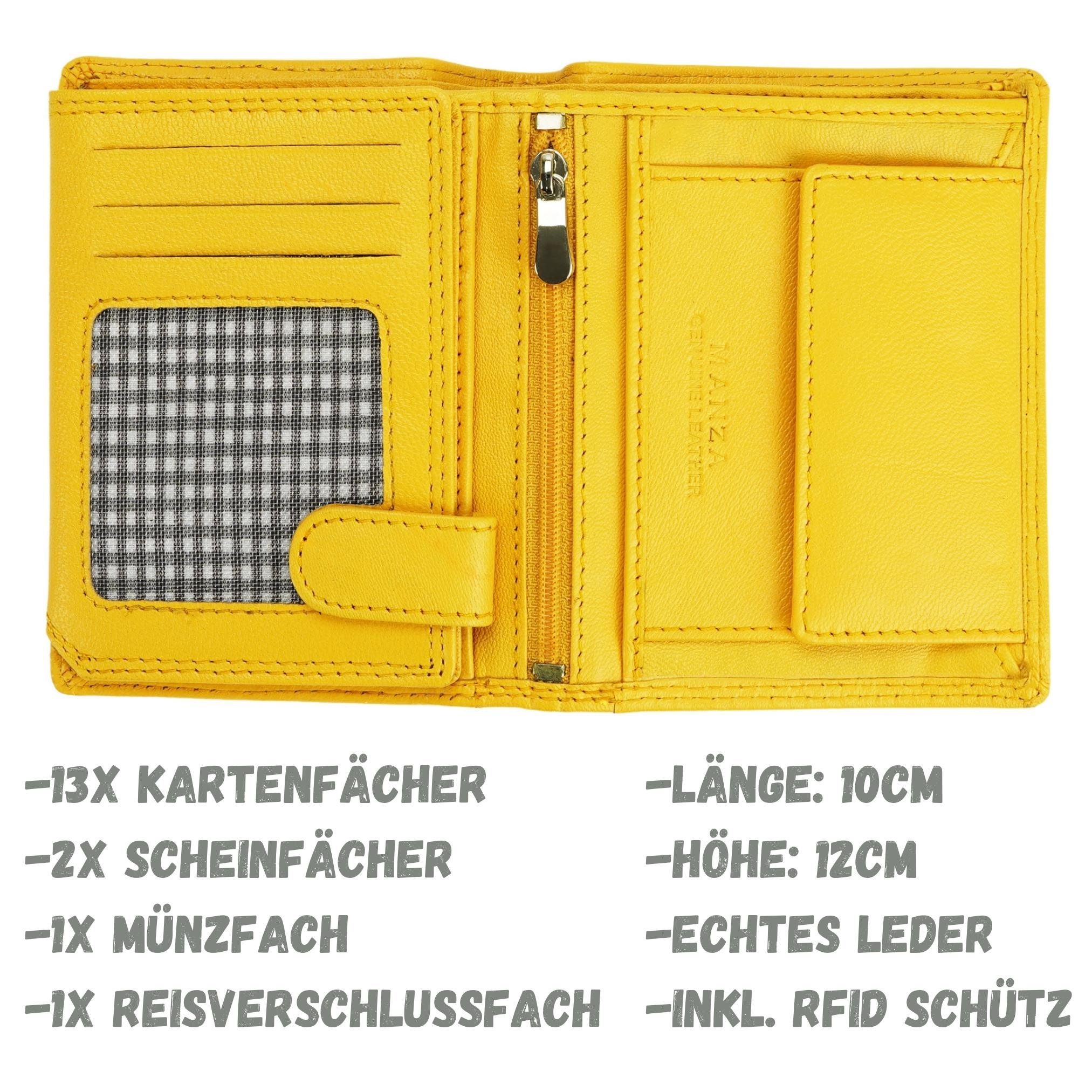 Manza Geldbörse Geldbeutel Herren Echtes Leder günstig online kaufen