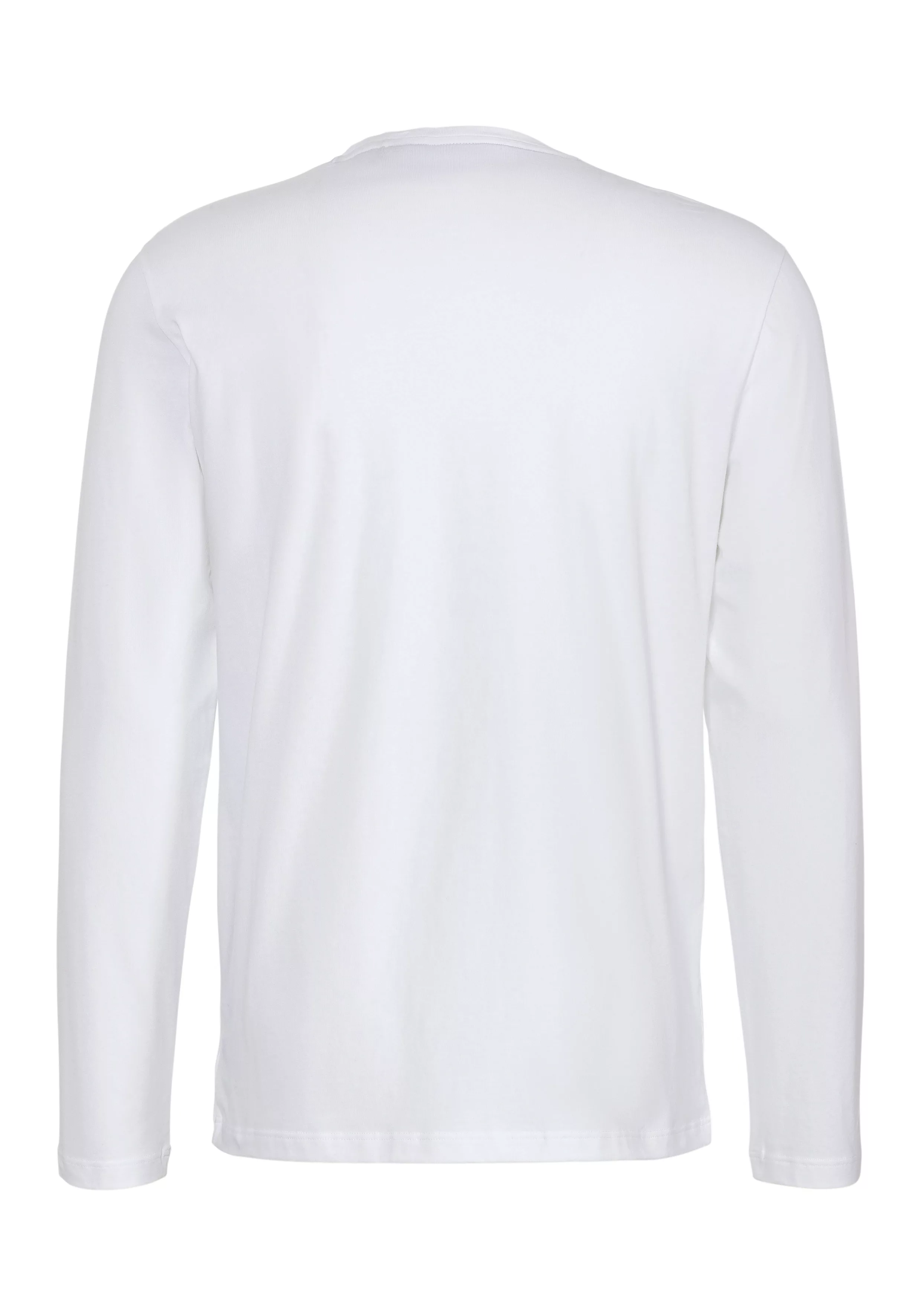 BOSS Langarmshirt Mix&Match LS-Shirt R mit BOSS Stickerei auf der Brust günstig online kaufen