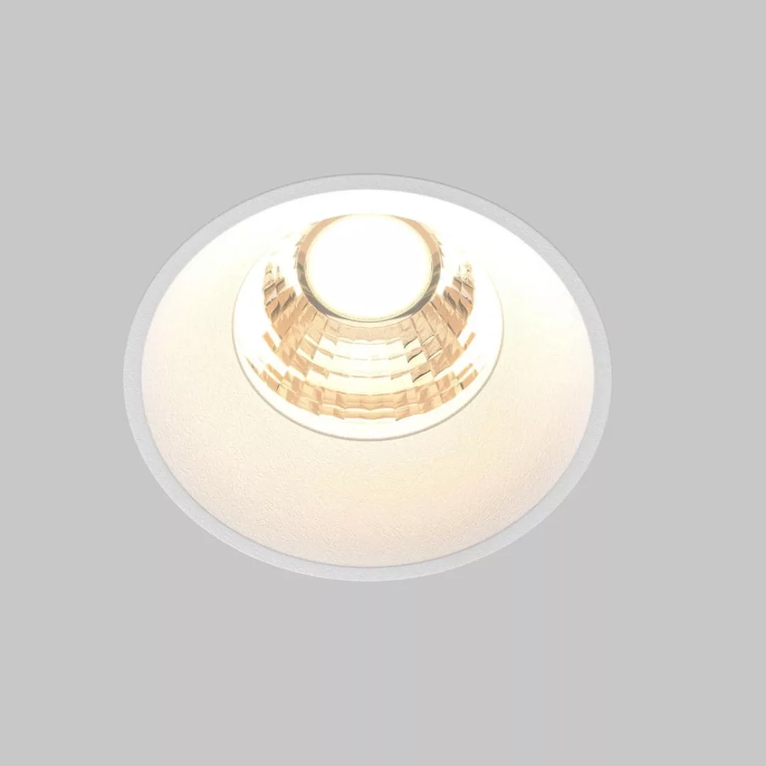 LED Einbauleuchte Round in Weiß 7W 460lm 54mm günstig online kaufen