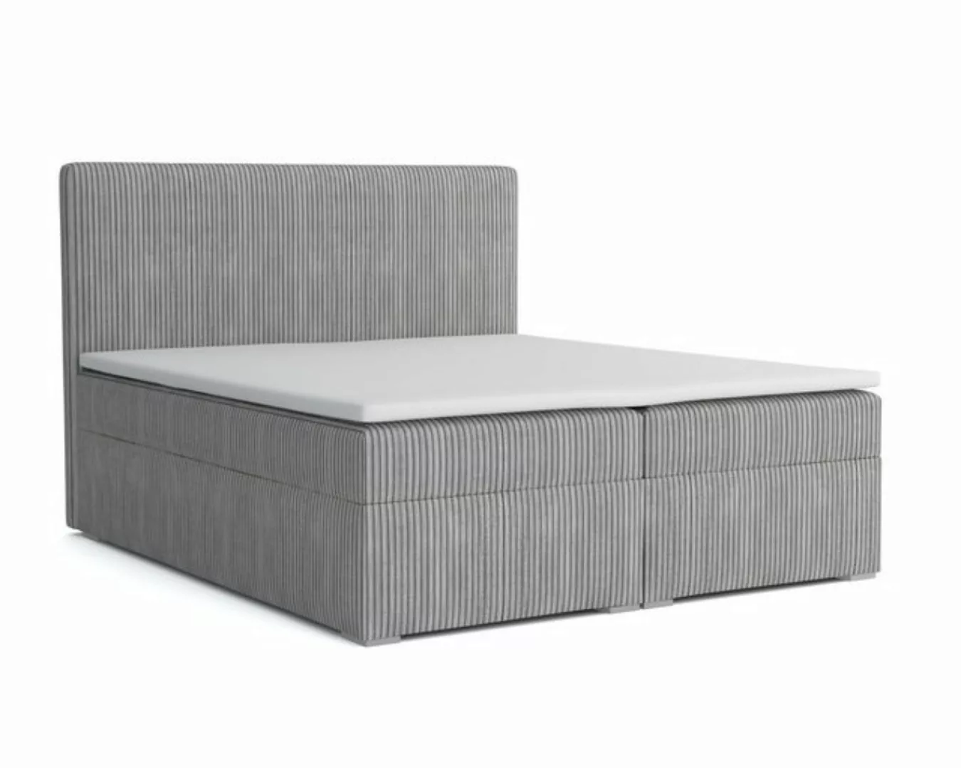 Deine Möbel 24 Boxspringbett LOFT IV Boxspring Komplettbett Polsterbett Bon günstig online kaufen