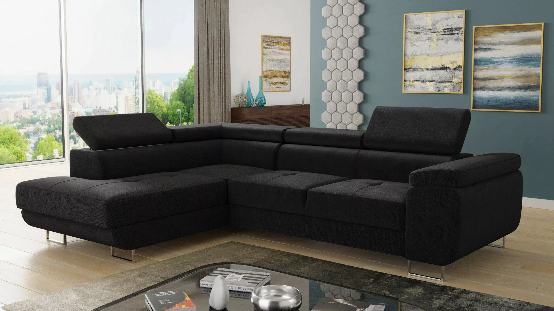 Sofnet Ecksofa Caris, mit Schlaffunktion und günstig online kaufen