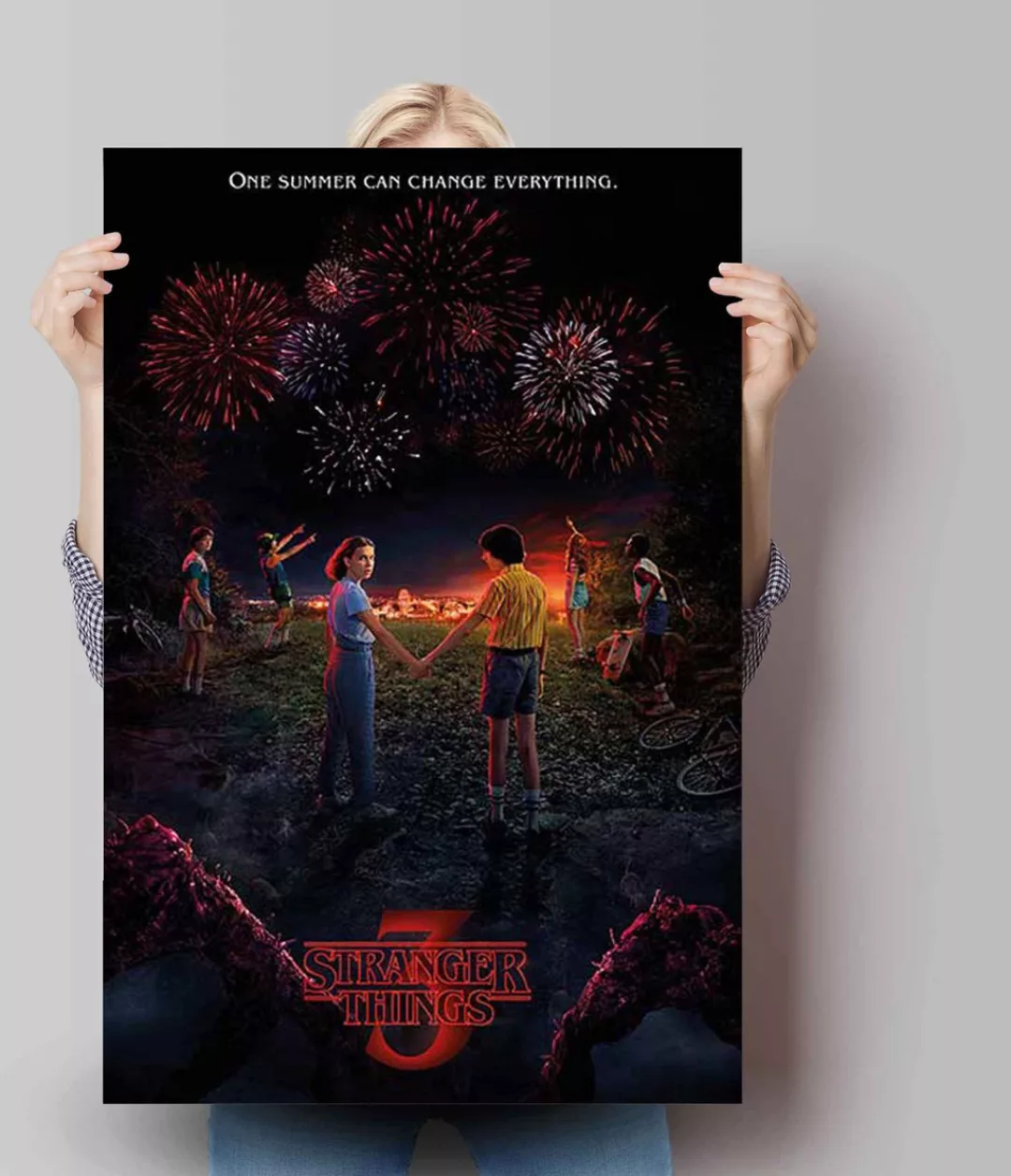 Reinders Poster "Poster Stranger Things 3 One summer", Serien, (1 St.) günstig online kaufen