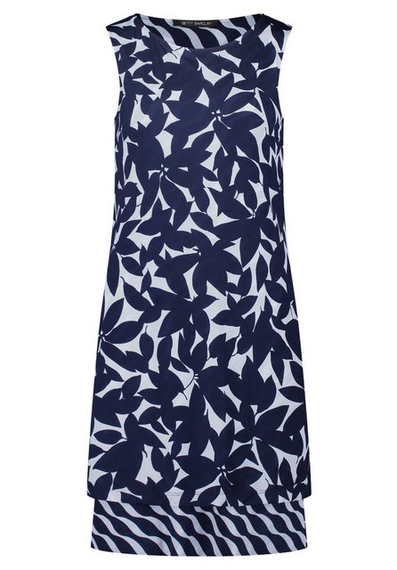 Betty Barclay Sommerkleid Kleid Kurz ohne Arm, Dark Blue/Cream günstig online kaufen