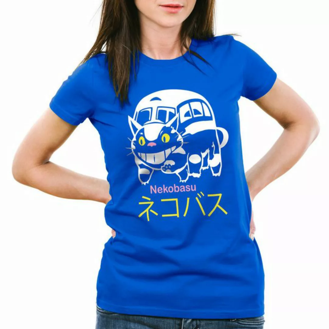 style3 T-Shirt Katzenbus Katze Bus Ghibli anime japan mein nachbar tonari t günstig online kaufen