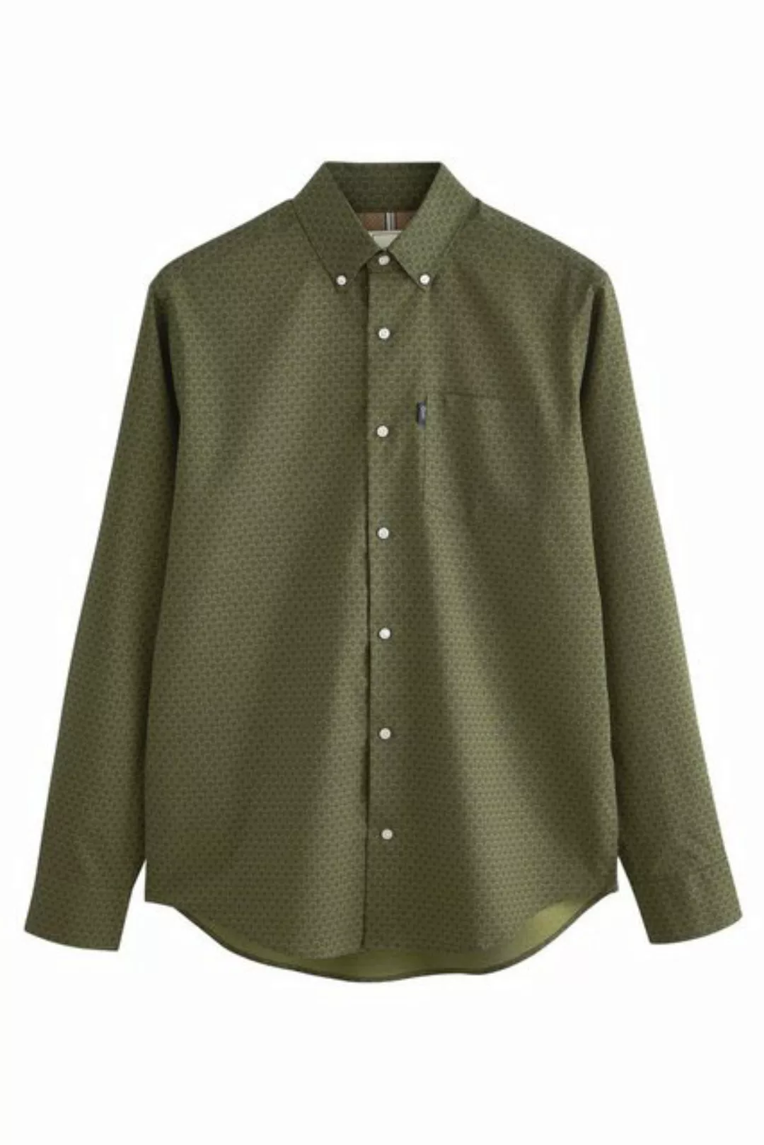 Next Langarmhemd Pflegeleichtes Button-Down-Oxford-Hemd (1-tlg) günstig online kaufen