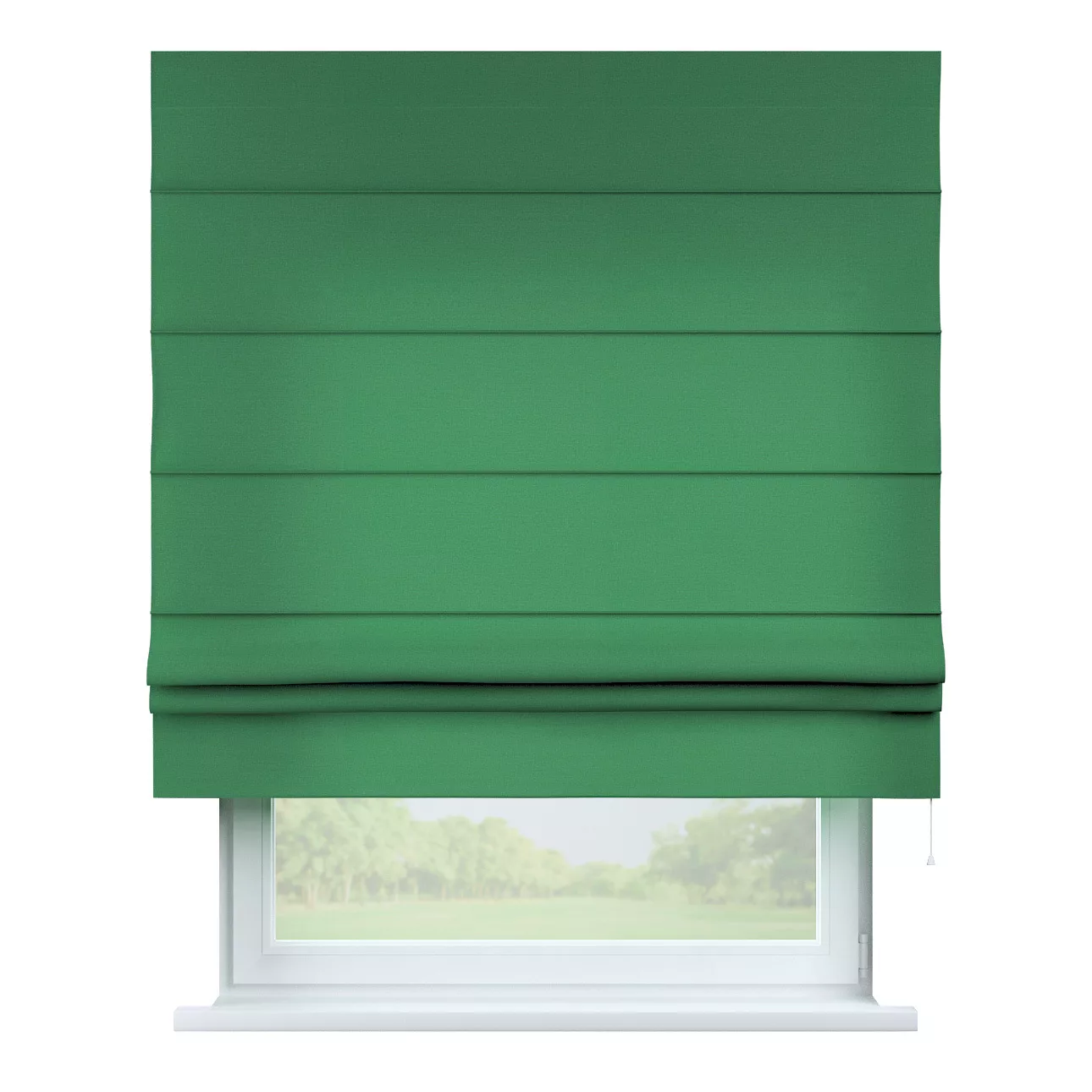Dekoria Raffrollo Padva, grün, 120 x 170 cm günstig online kaufen