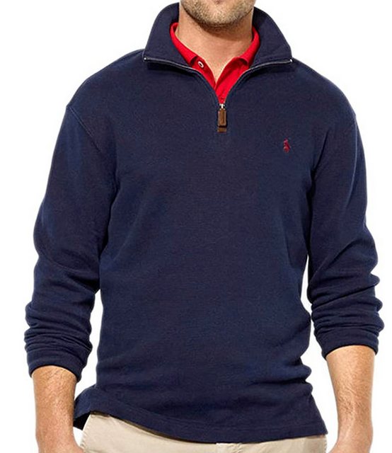 Polo Ralph Lauren Sweatshirt Pullover Troyer Half Zip Jumper Rib Sweater Sw günstig online kaufen