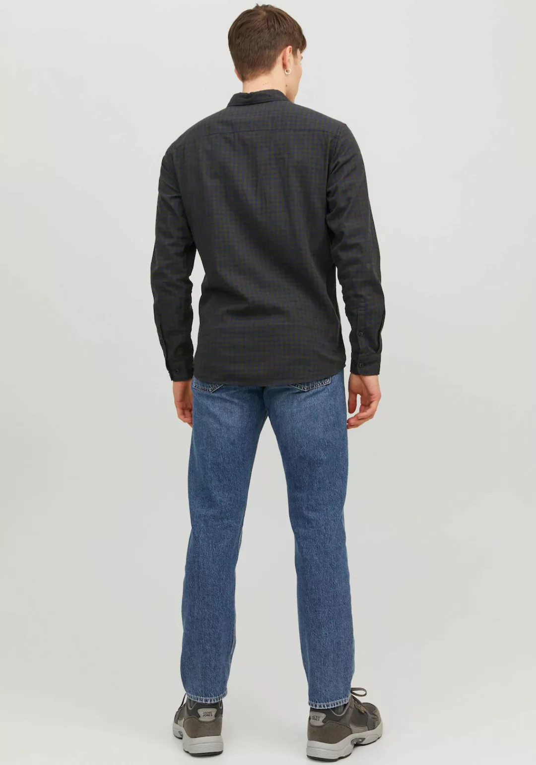 Jack & Jones Langarmhemd "JJEGINGHAM TWILL SHIRT L/S NOOS" günstig online kaufen