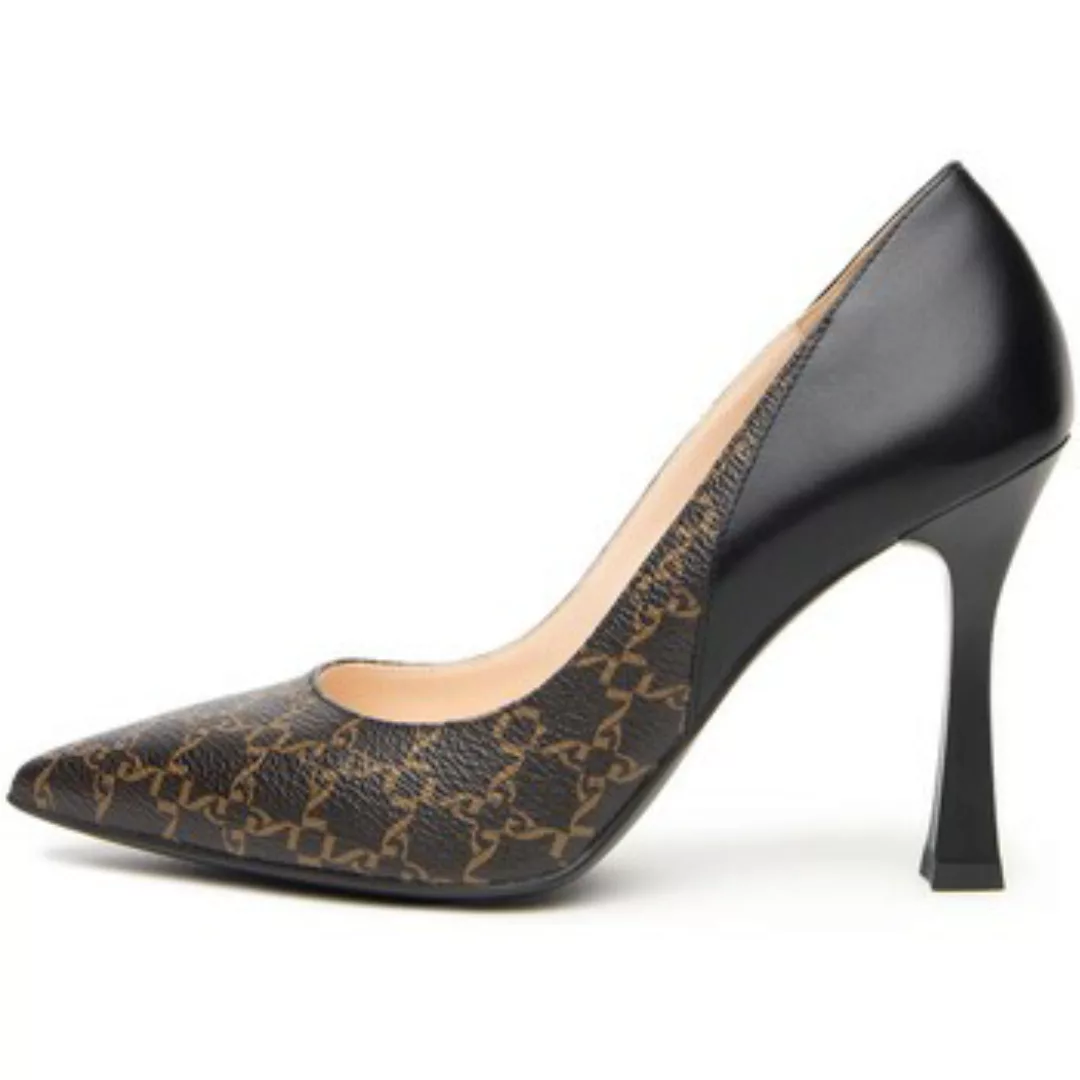 NeroGiardini  Pumps decollete in pelle stampa monogram günstig online kaufen