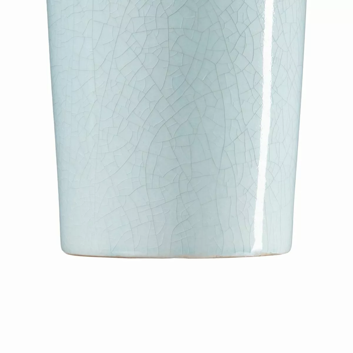Vase 16,5 X 16,5 X 40,5 Cm Aus Keramik Türkis günstig online kaufen