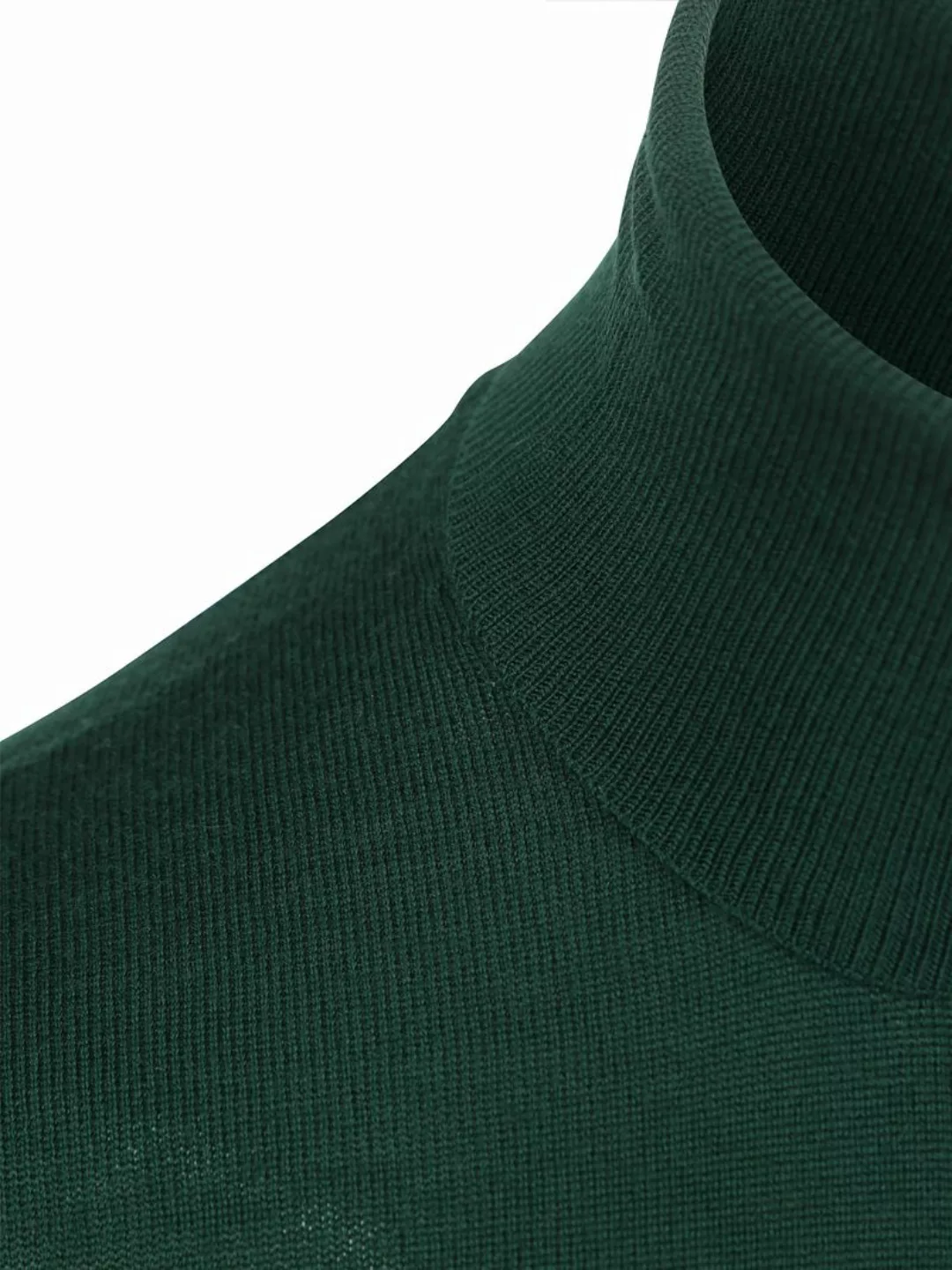 Suitable Merino Rollkragen Dunkelgrün - Größe XXL günstig online kaufen