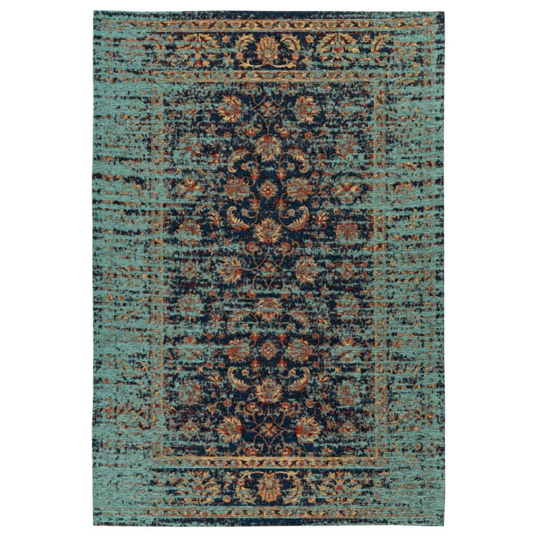 360Living Teppich Charme blau B/L: ca. 80x150 cm günstig online kaufen