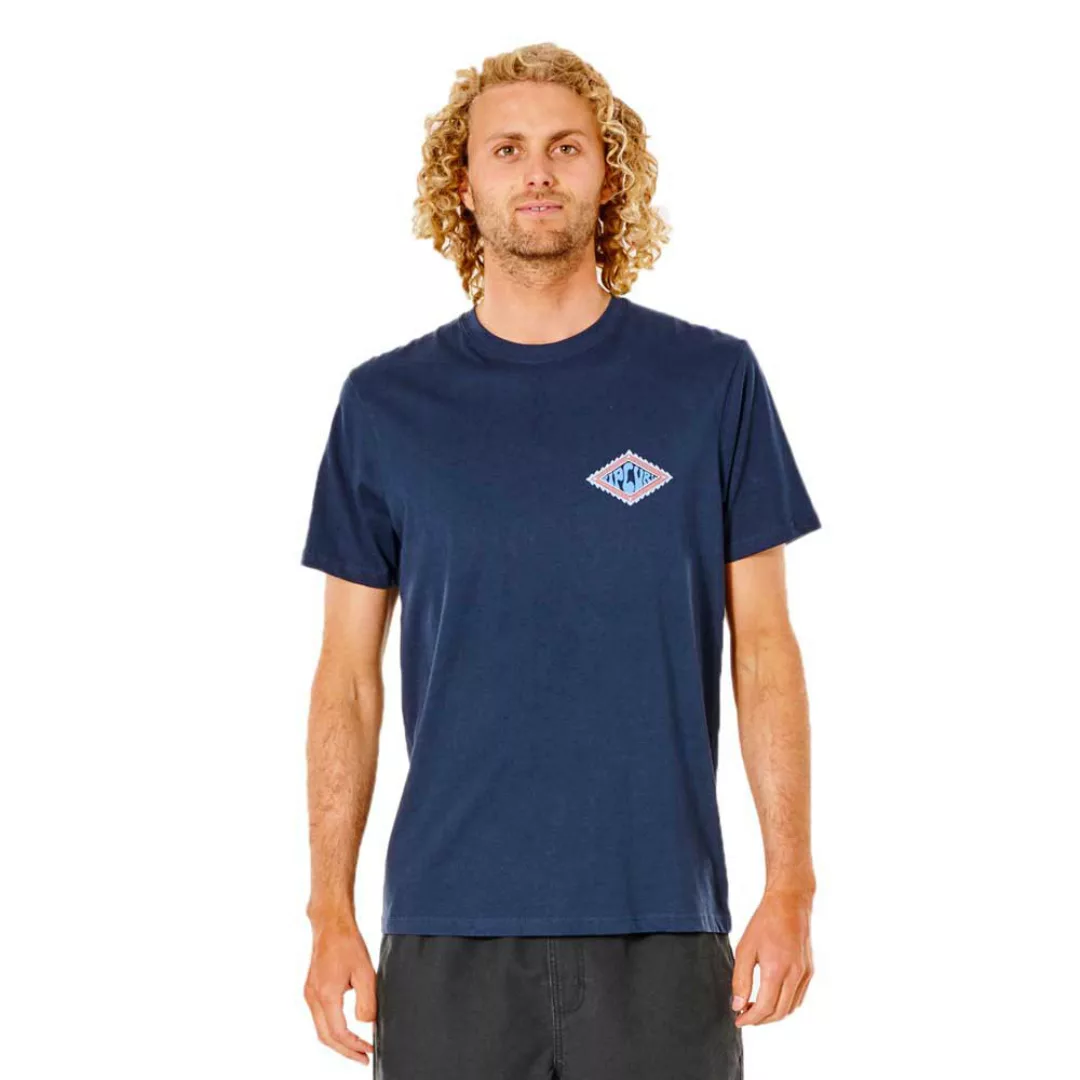 Rip Curl Swc Rubber Soul Kurzärmeliges T-shirt XL Navy günstig online kaufen