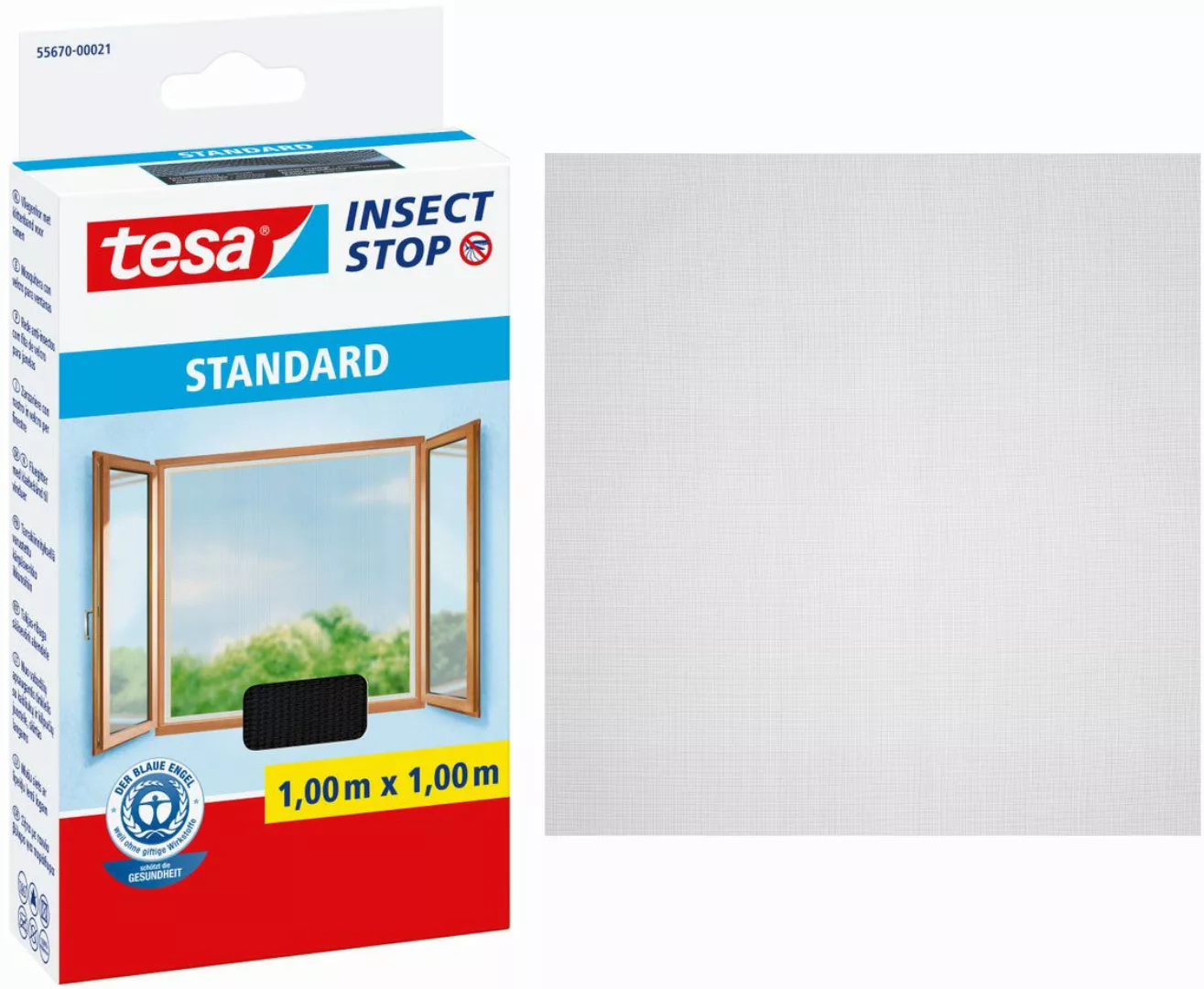 tesa Insektenschutz-Fensterrahmen Insect Stop Standard Fliegengitter günstig online kaufen