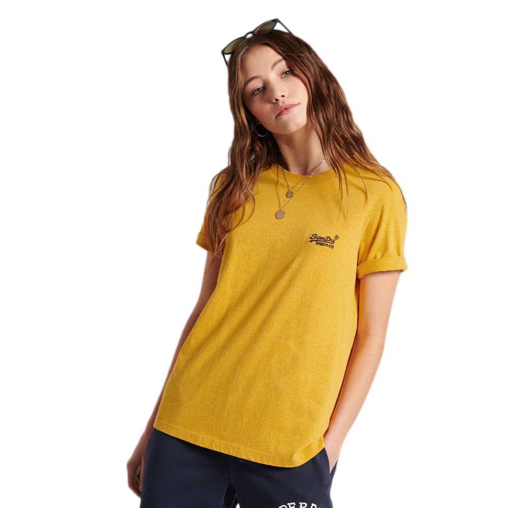Superdry Orange Label Classic Kurzarm T-shirt XS Off White Marl günstig online kaufen
