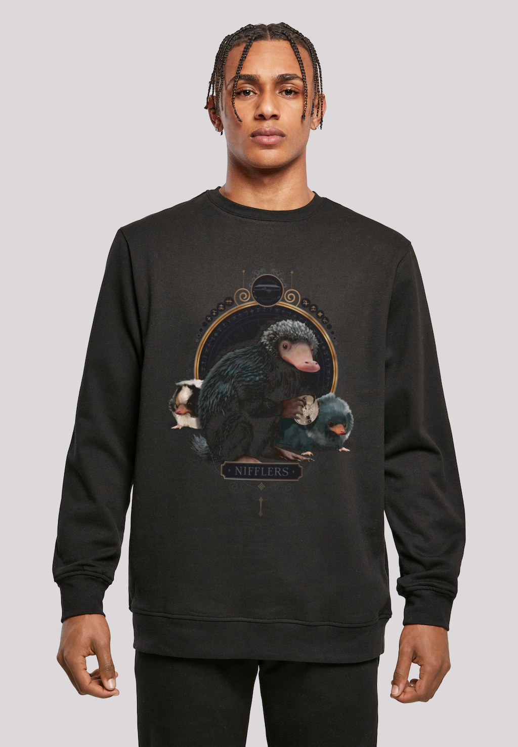 F4NT4STIC Kapuzenpullover "Phantastische Tierwesen 2 Baby Nifflers", Print günstig online kaufen