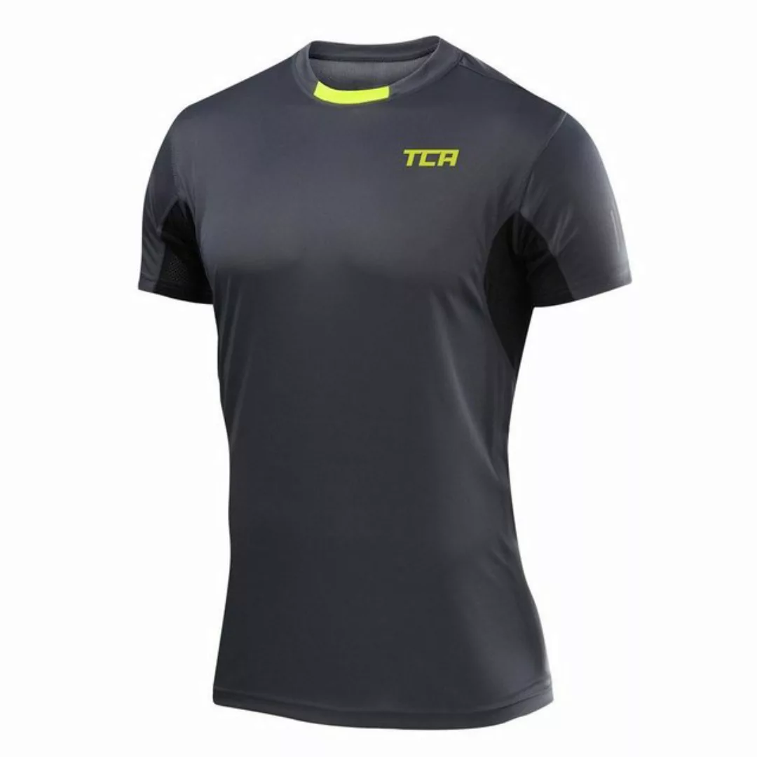 TCA T-Shirt TCA Herren Atomic T-Shirt - Dunkelgrau, Sportshirt (1-tlg) günstig online kaufen