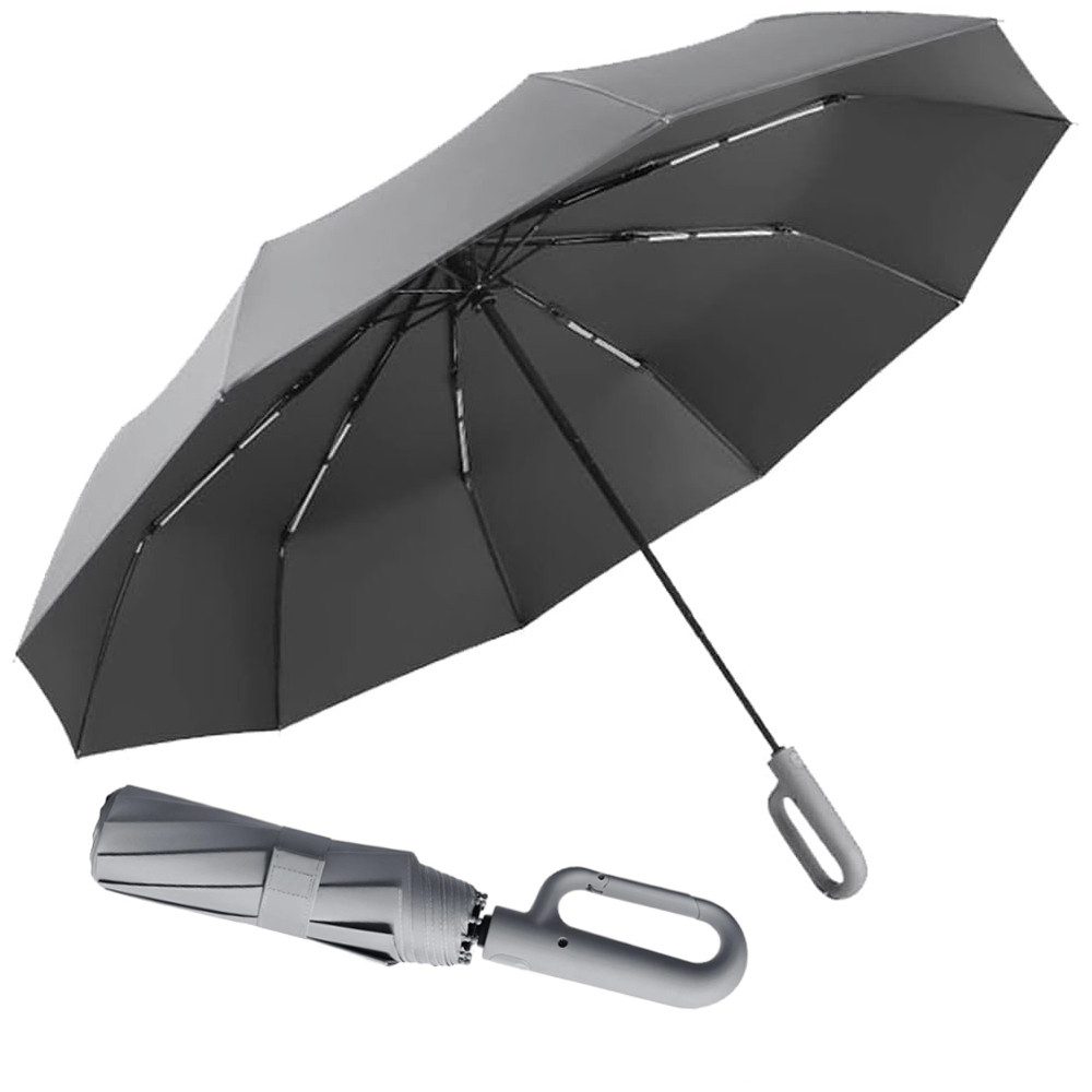 Coonoor Taschenregenschirm Vollautomatischer Faltregenschirm, großer Tasche günstig online kaufen