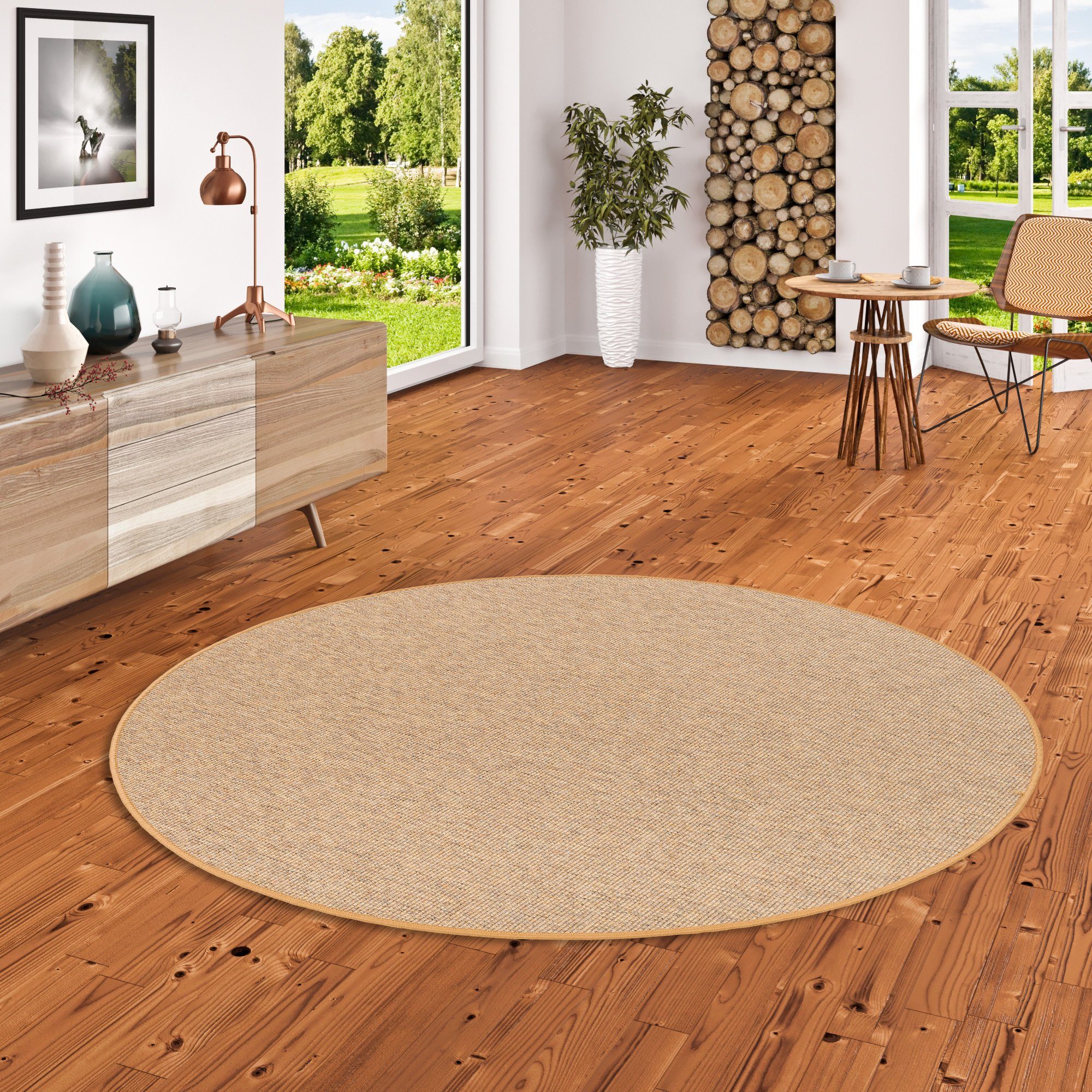 Snapstyle Sisalteppich Natur Sisal-Optik Teppich Taff günstig online kaufen