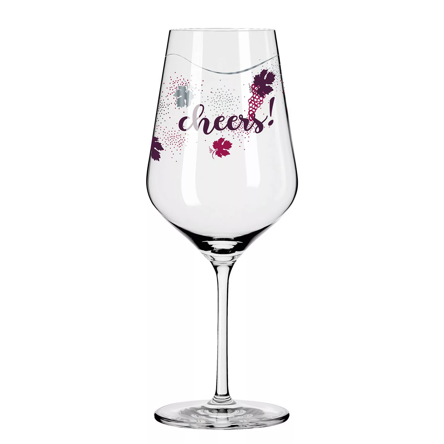 home24 Rotweinglas Herzkristall V günstig online kaufen