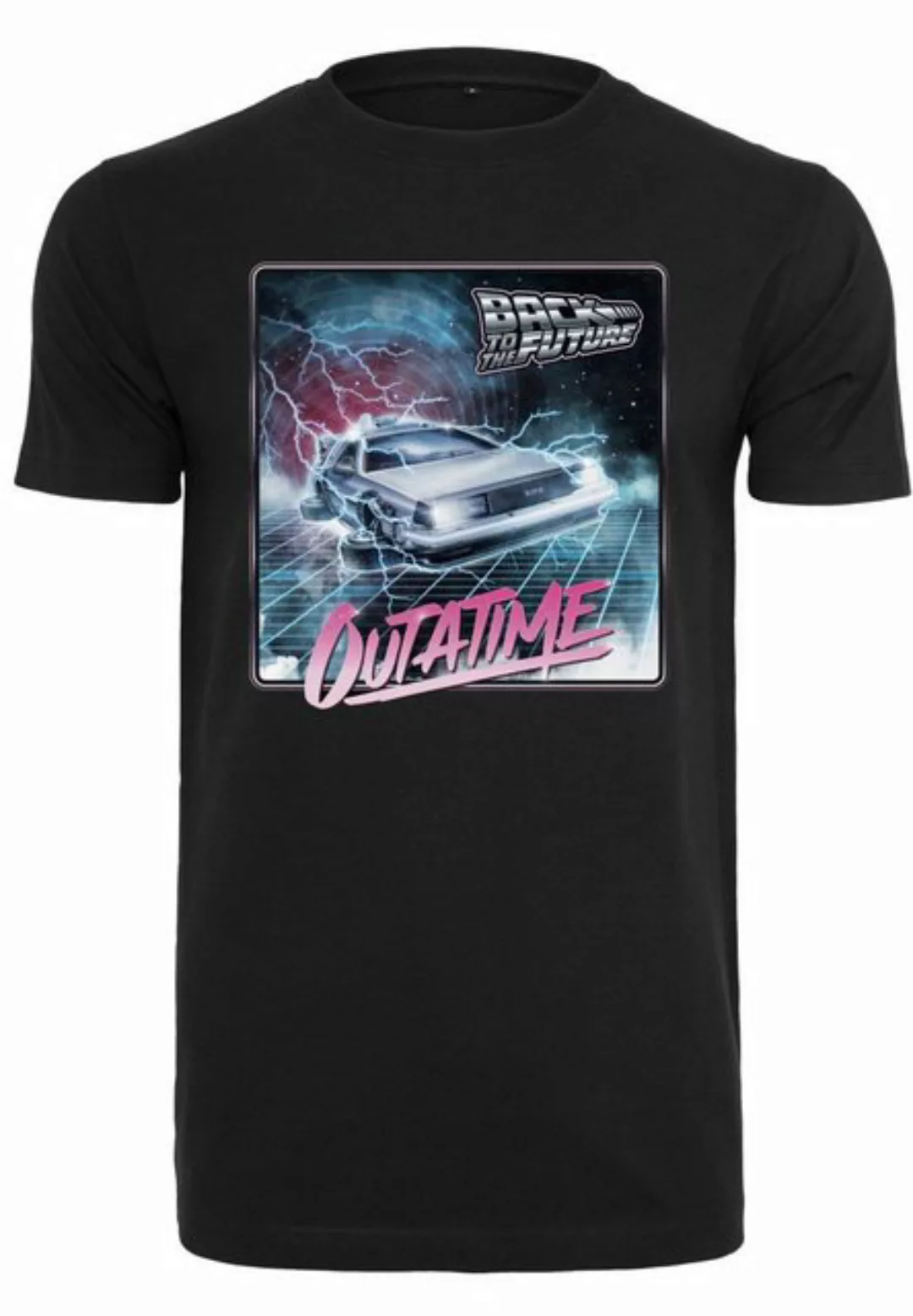 Merchcode T-Shirt Merchcode Herren Back To The Future Outatime Tee (1-tlg) günstig online kaufen
