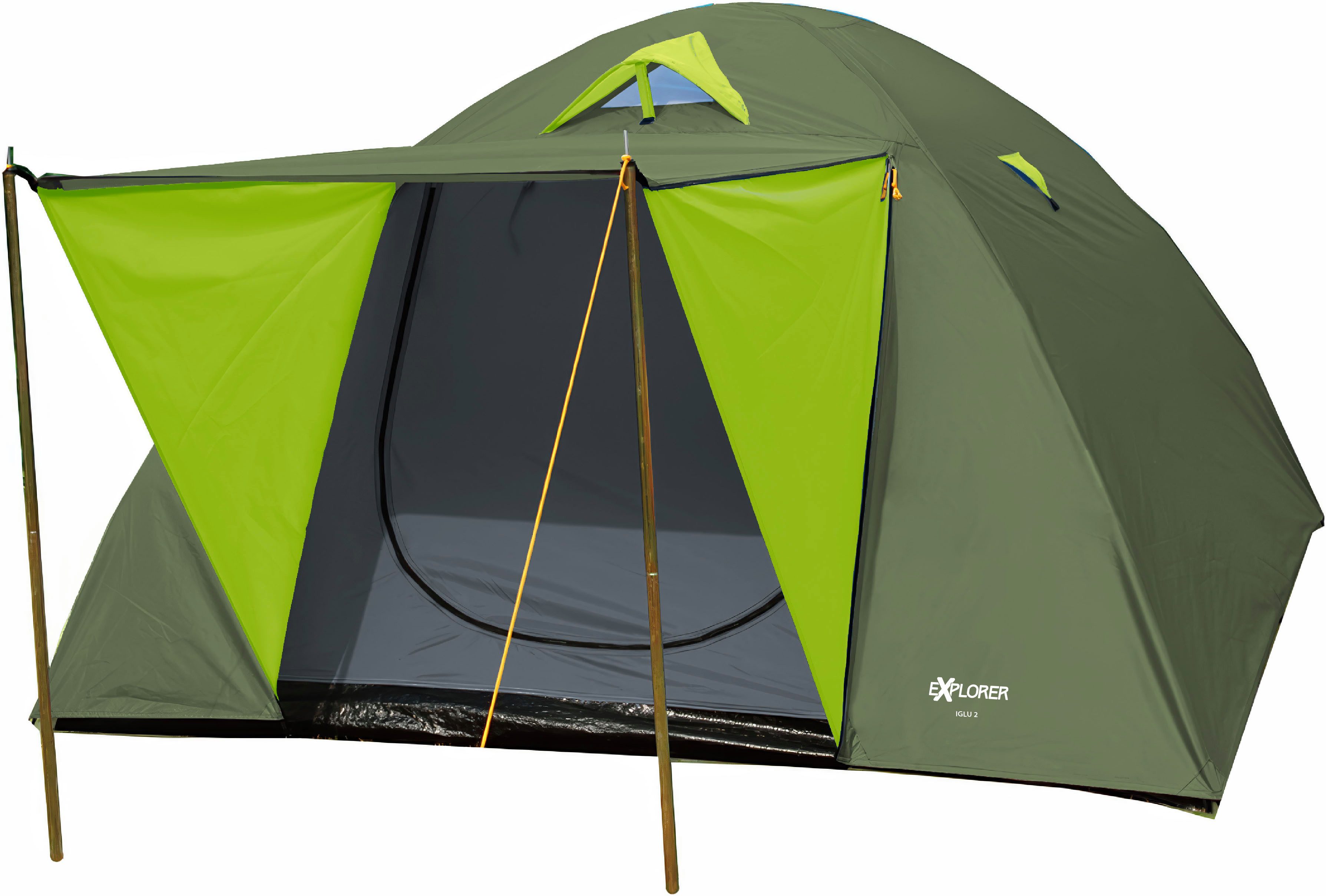 EXPLORER Kuppelzelt Iglu Zelt 3 Personen günstig online kaufen