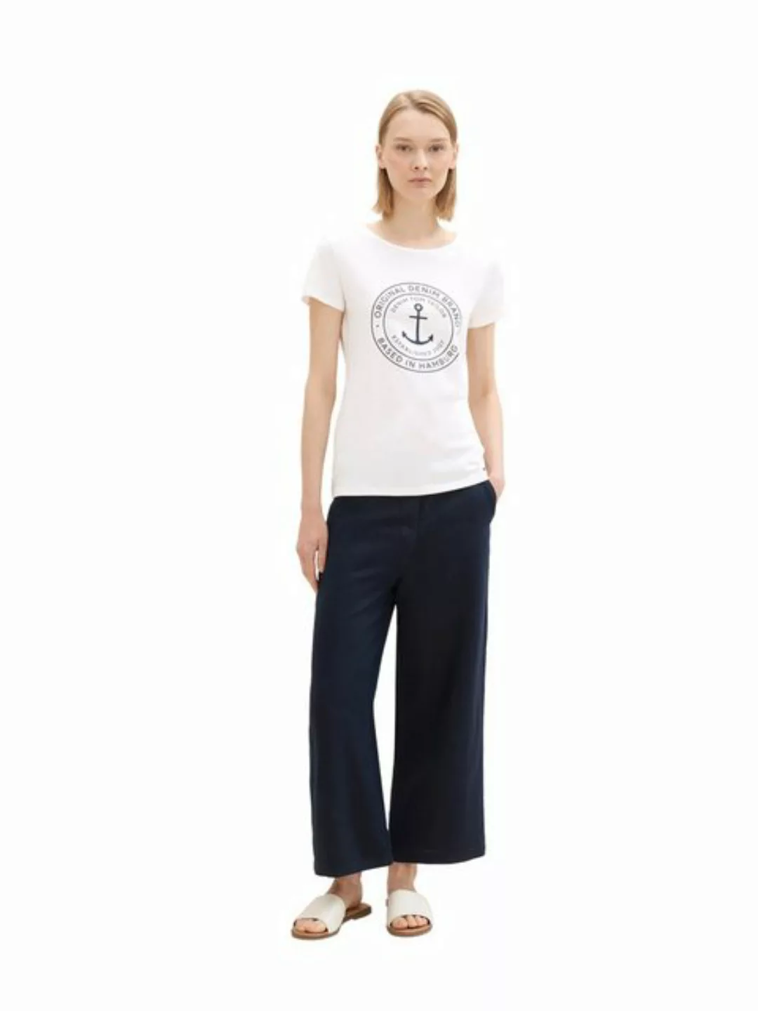 TOM TAILOR Denim T-Shirt (2-tlg) Plain/ohne Details günstig online kaufen