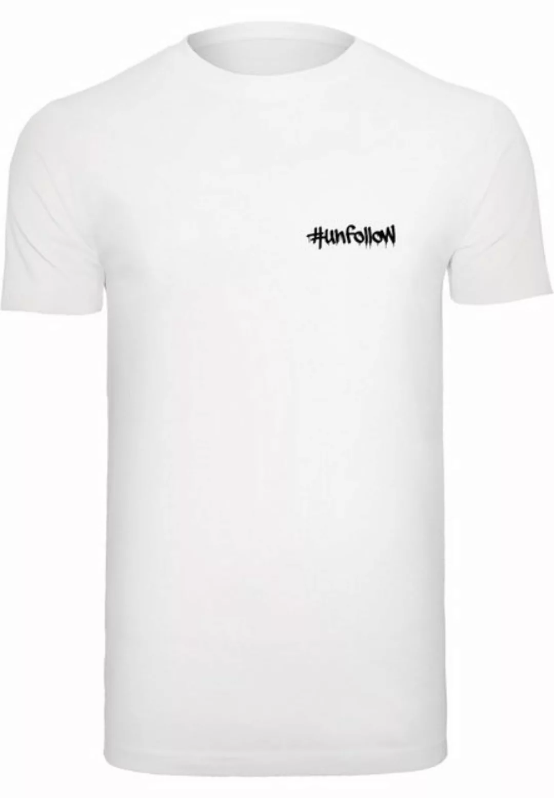 Merchcode T-Shirt Merchcode Herren Unfollow X T-Shirt (1-tlg) günstig online kaufen