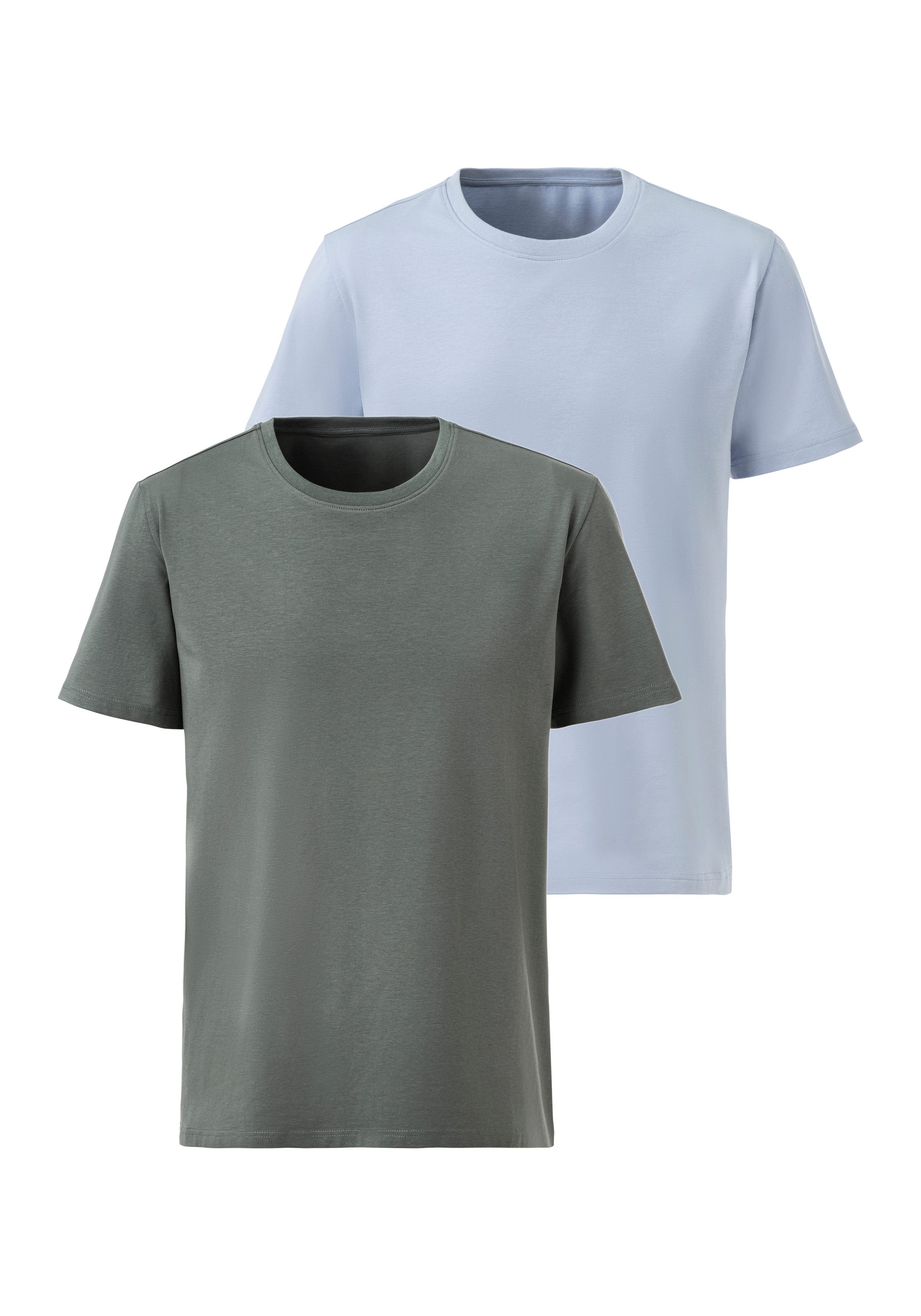 AUTHENTIC LE JOGGER T-Shirt, (Packung, 2), Freizeitshirt aus 100% Baumwolle günstig online kaufen