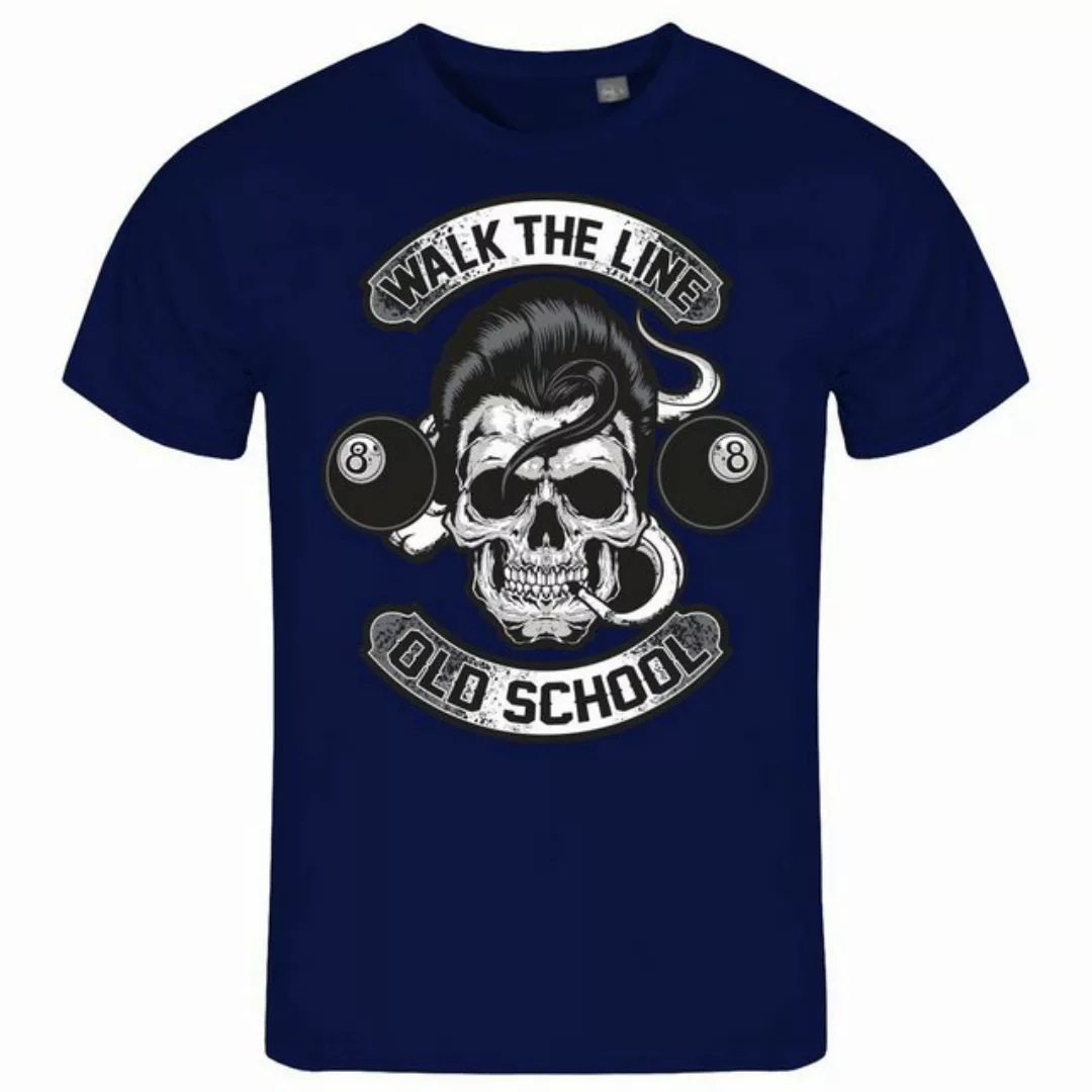 deinshirt Print-Shirt Herren T-Shirt Walk the line Funshirt mit Motiv günstig online kaufen