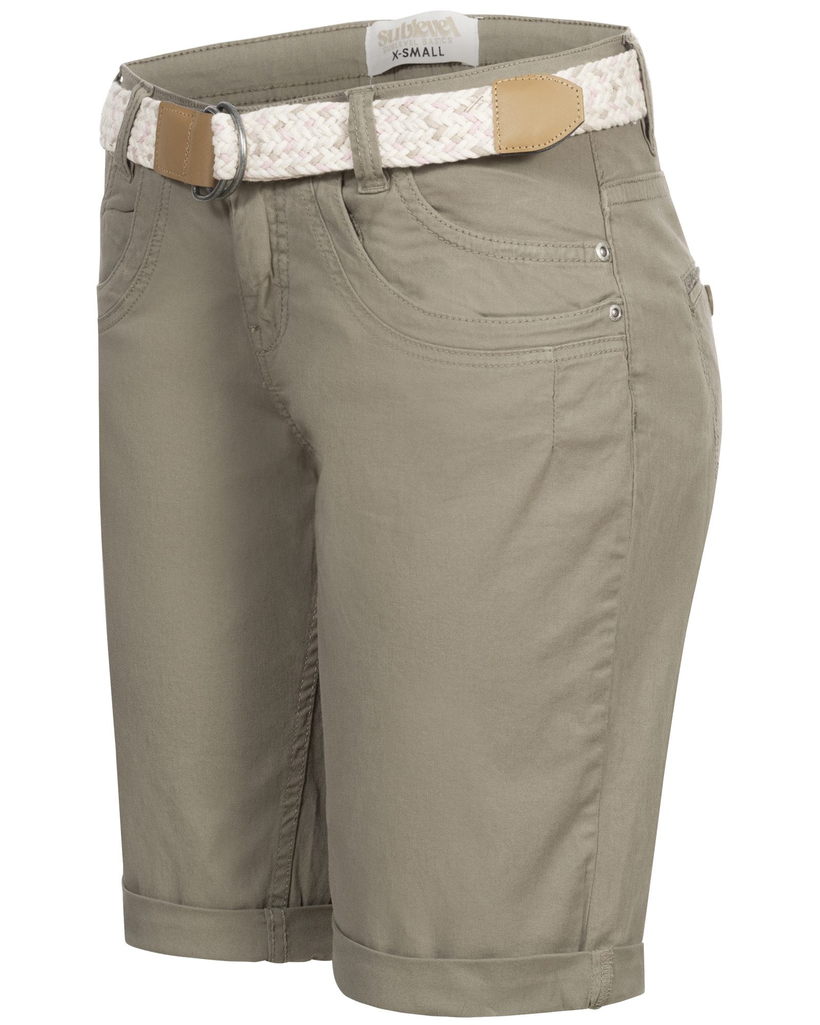 SUBLEVEL Bermudas Damen Short Bermuda kurze günstig online kaufen