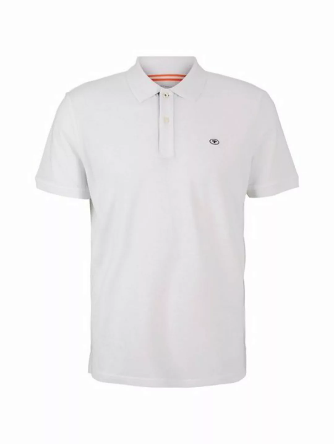 TOM TAILOR Poloshirt mit Knopfleiste und Logo günstig online kaufen