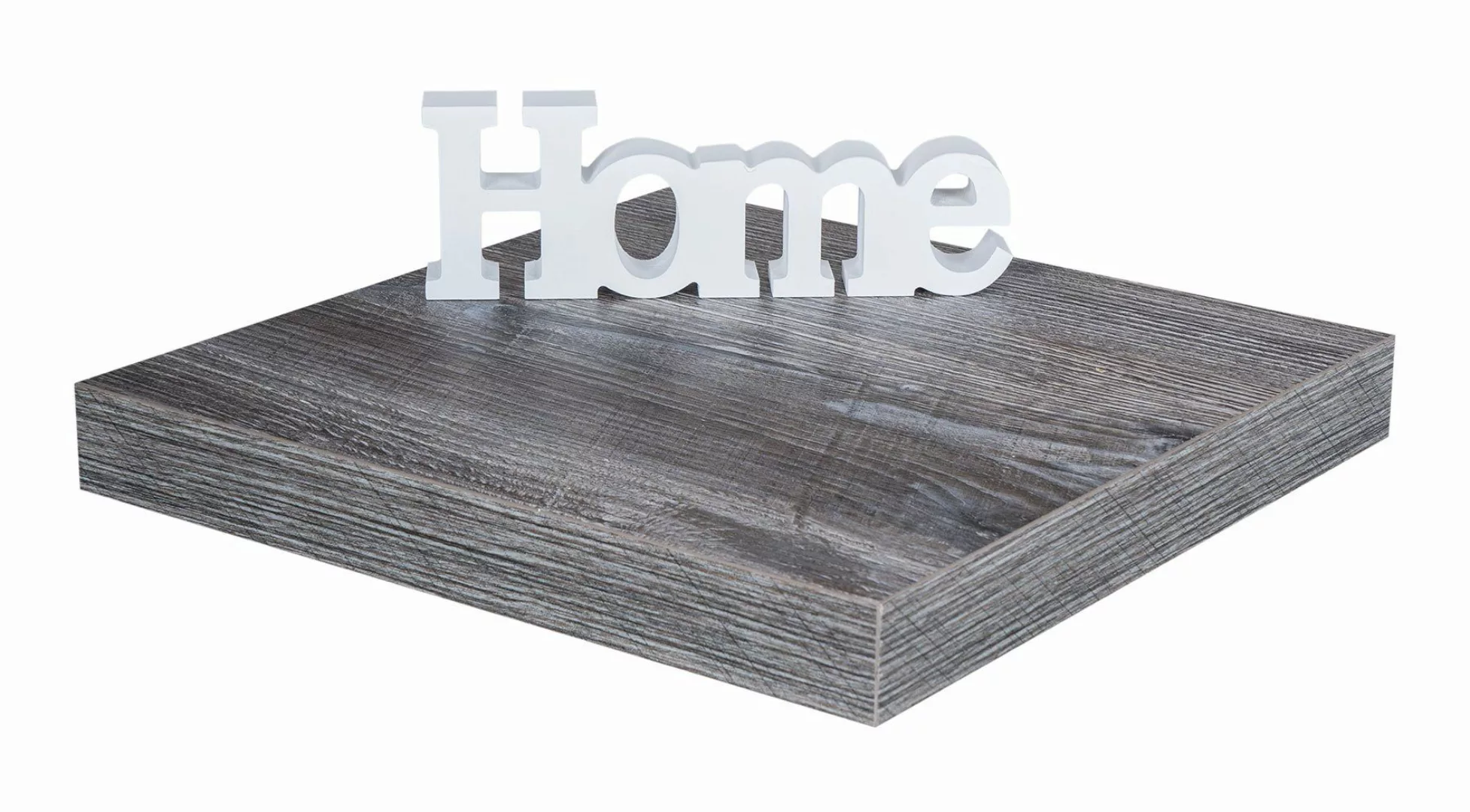 Levandeo® Wandregal, Eckregal 32x32cm Altholz Shabby günstig online kaufen