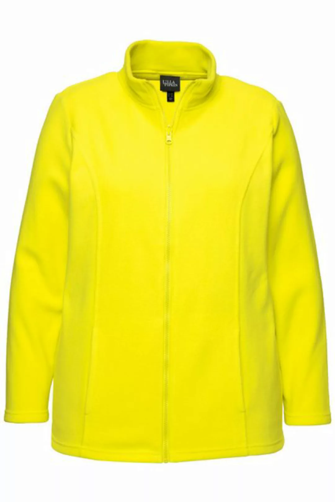 Ulla Popken Sweatjacke Fleecejacke Baukastensystem Innenjacke Stehkragen günstig online kaufen