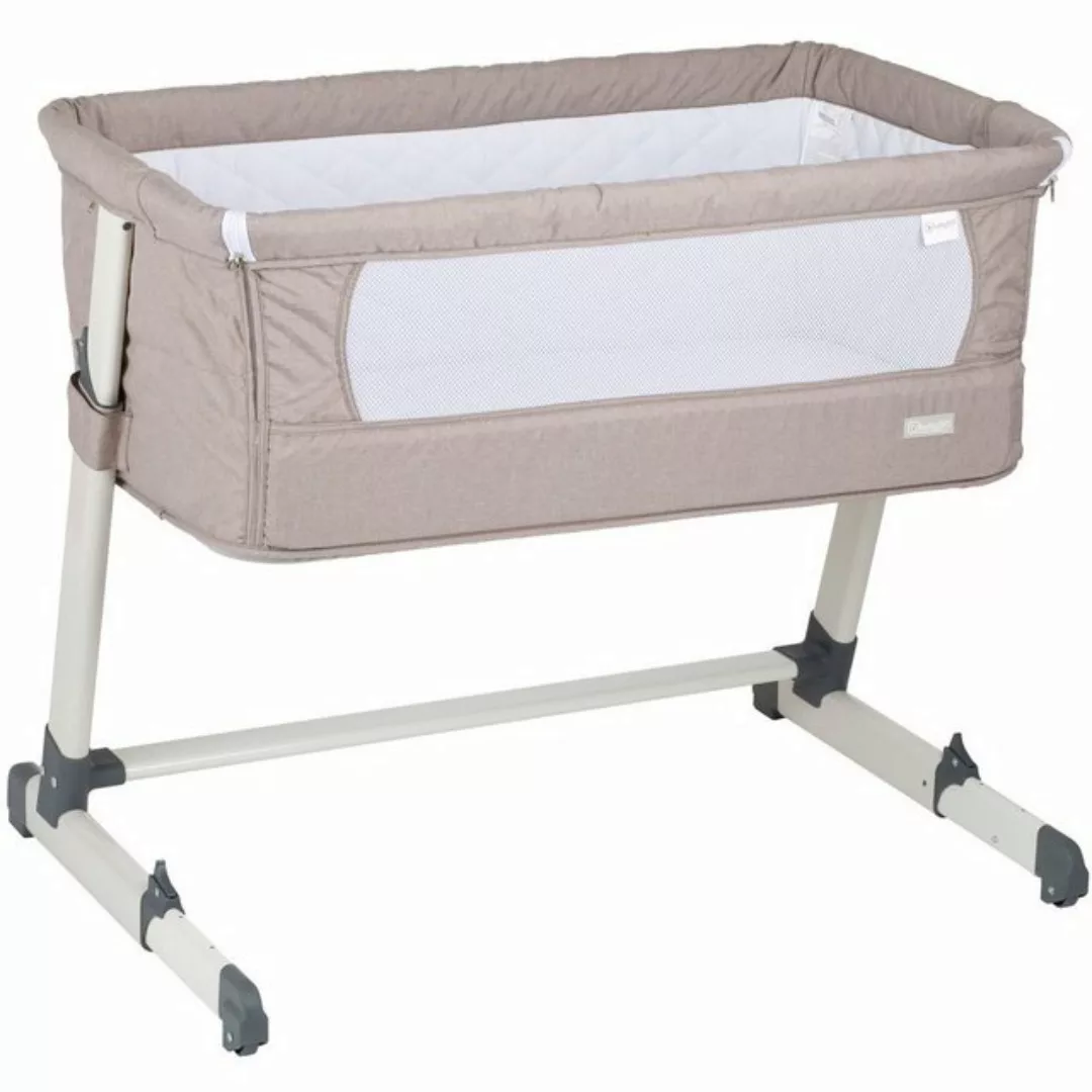 BabyGo Beistellbett »Together, dark grey«, faltbar günstig online kaufen