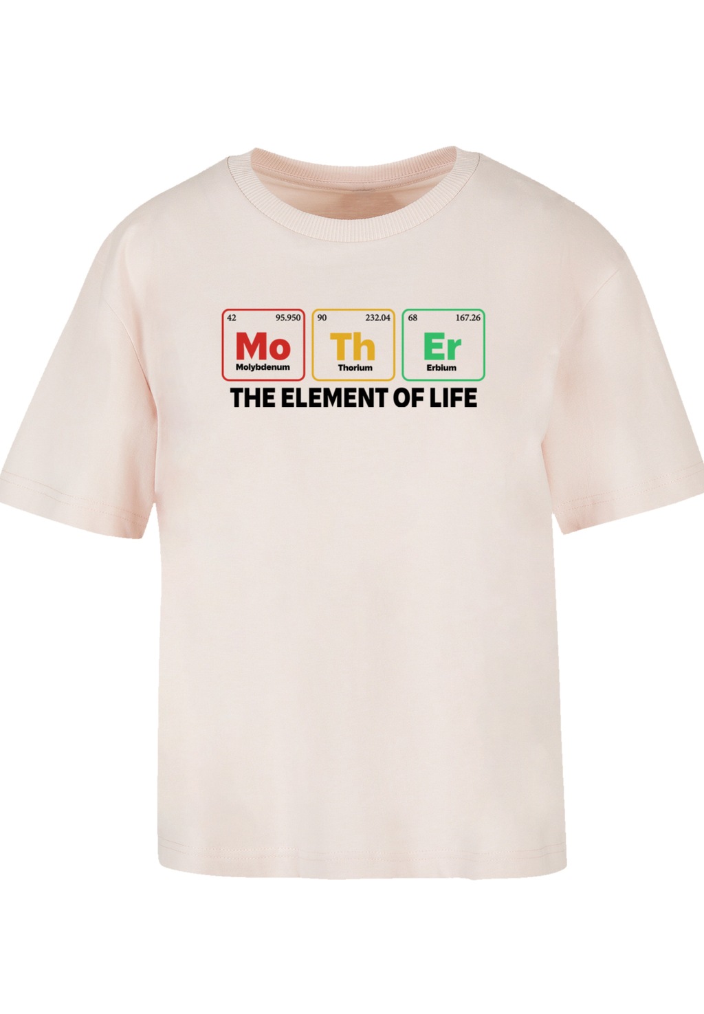 F4NT4STIC T-Shirt "Mothers Day Minimalist Periodic Table Geeky Mom", Premiu günstig online kaufen
