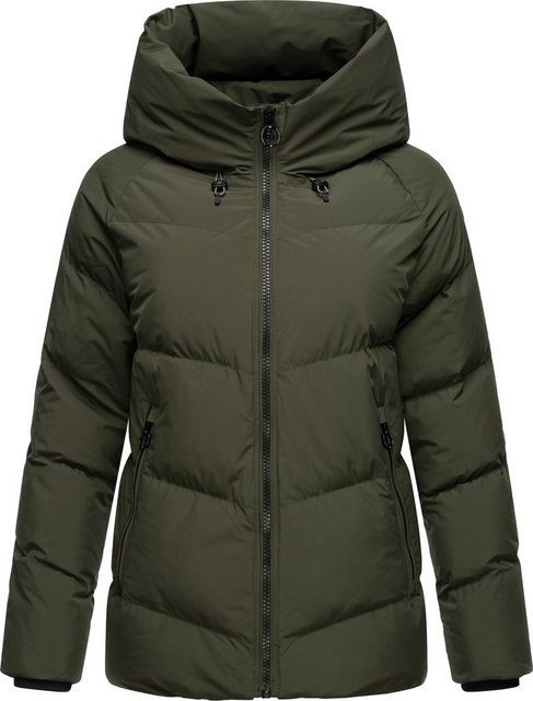 Ragwear Steppjacke Cessi Wasserdichte Damen Winterjacke mit großer Kapuze günstig online kaufen